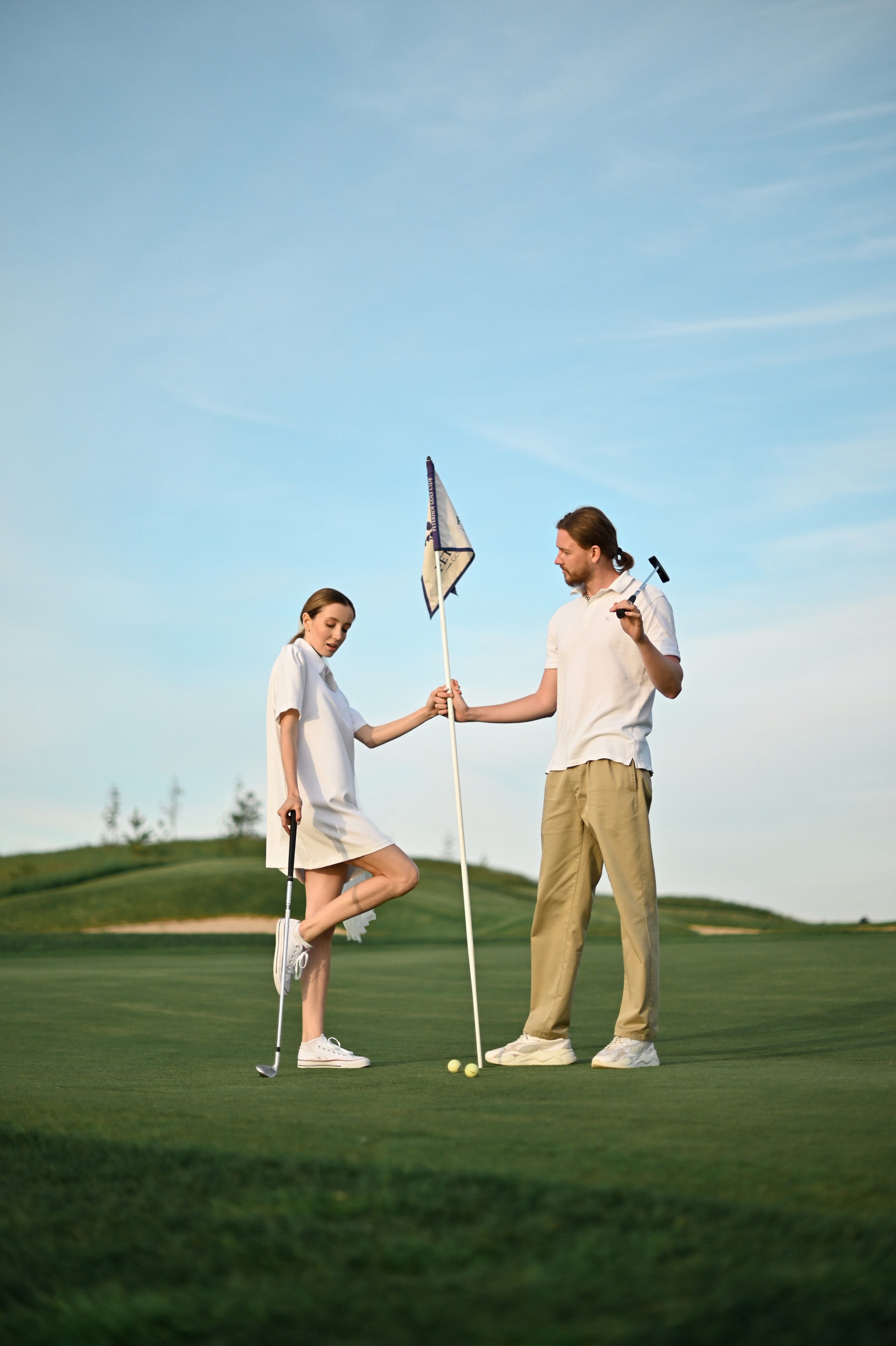 Гольф. Детский и семейный фотограф в финляндии дина пулкка. контент фотограф