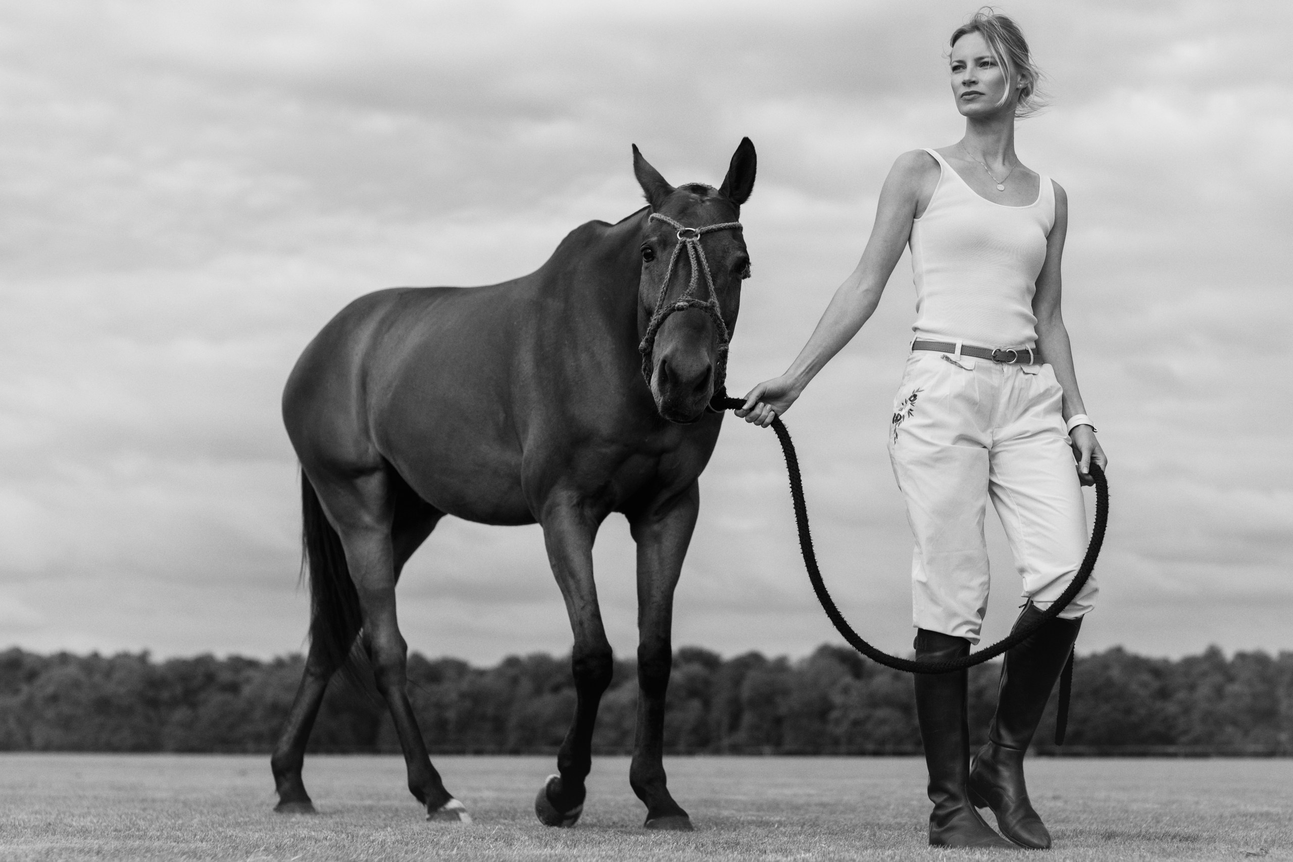 Photo shoot with horses
