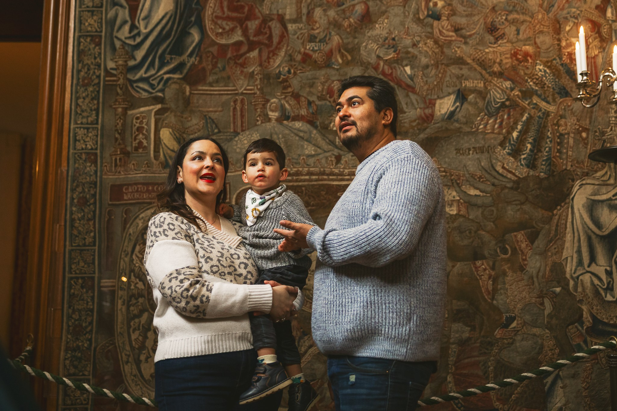 Exploring the Museum with Ana Paula, Thiago & Leo. Giandamorgana