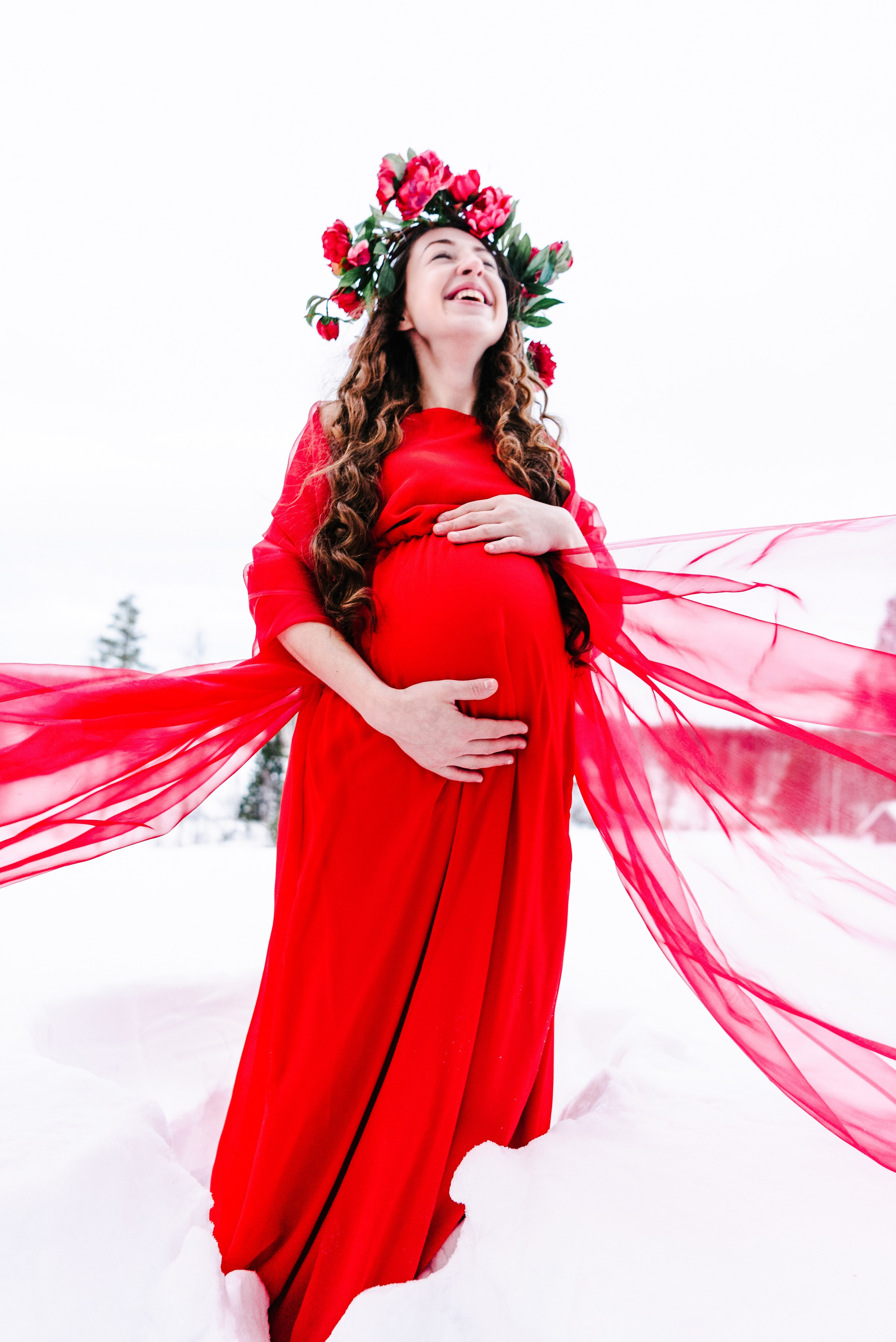 Gravidfotografering. Family and portrait photographer Natalja Biteniece