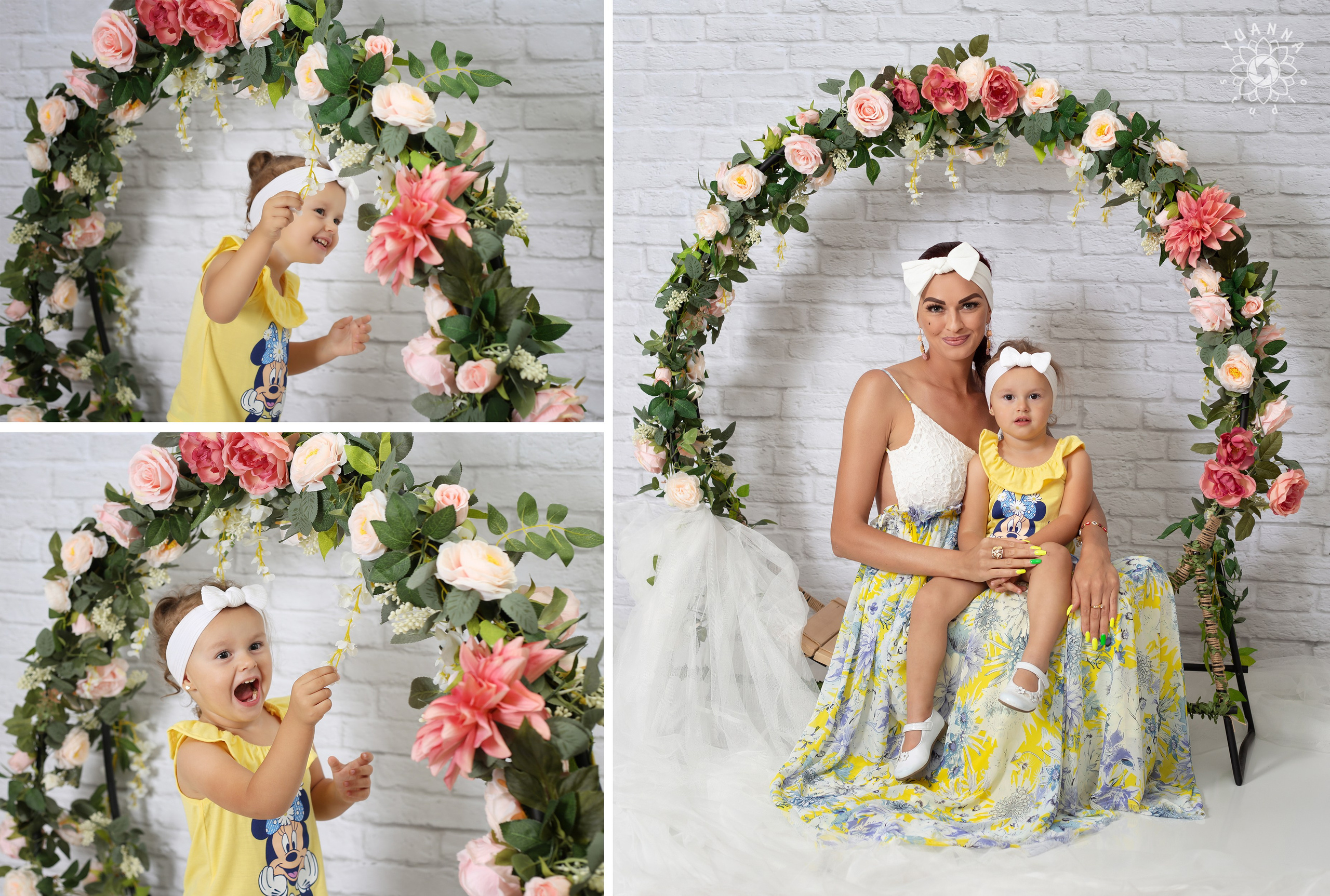 STUDIO Photoshoot. YuAnna studio. Family & Kids Photographer in Seattle area, located in