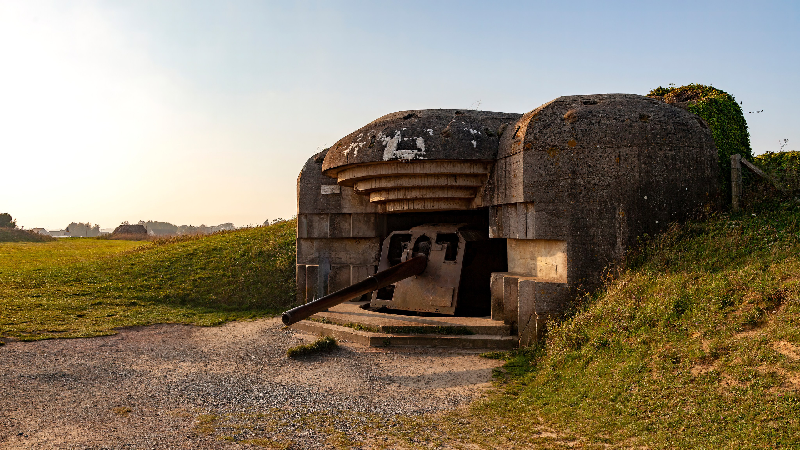176.Batterie Allemande de Longues-sur-Mer.France.19.9.2024. Путешествия в формате 360......