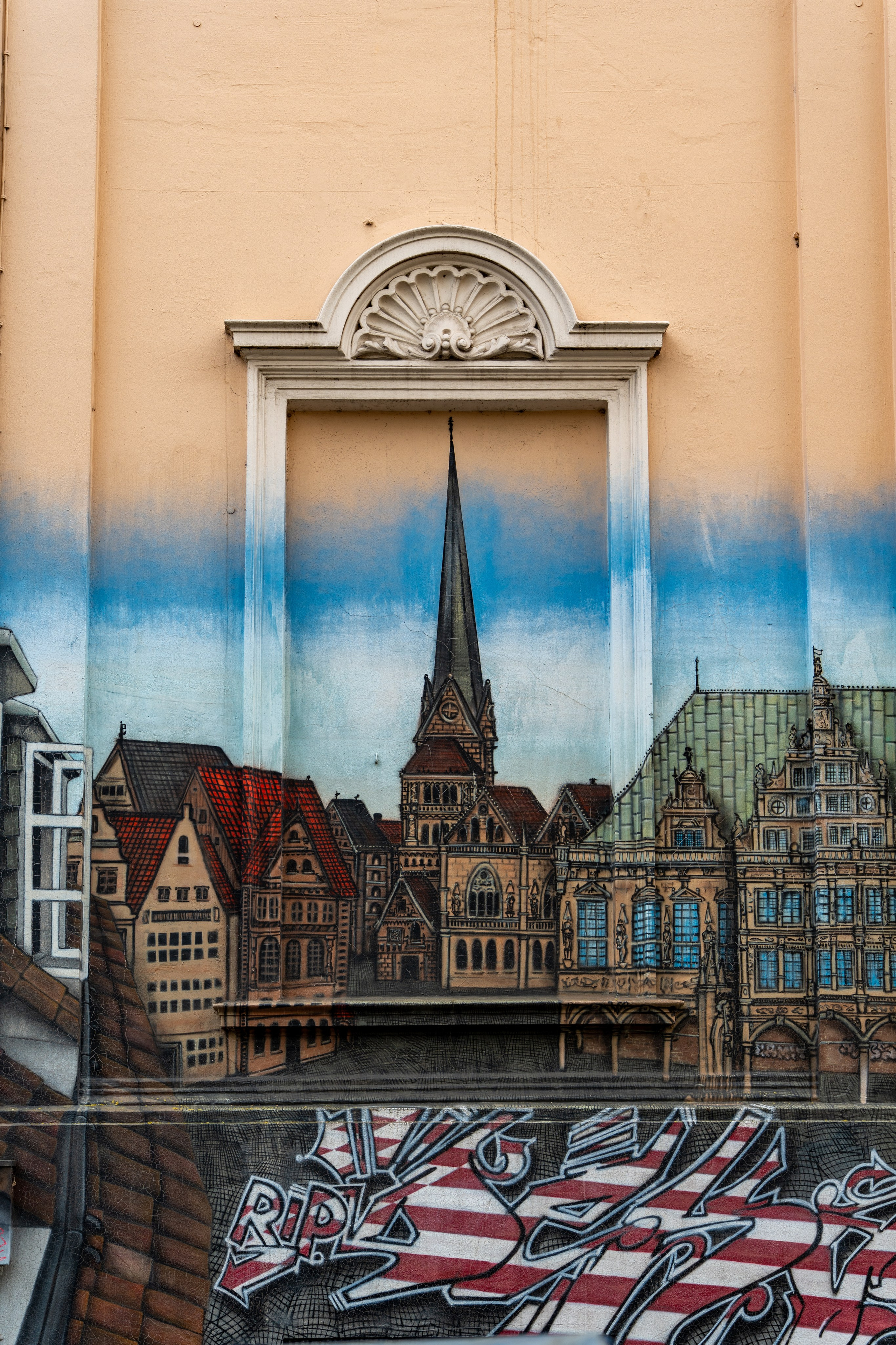 A little bit of street in Bremen #1. URBANSTREETFILES.ART