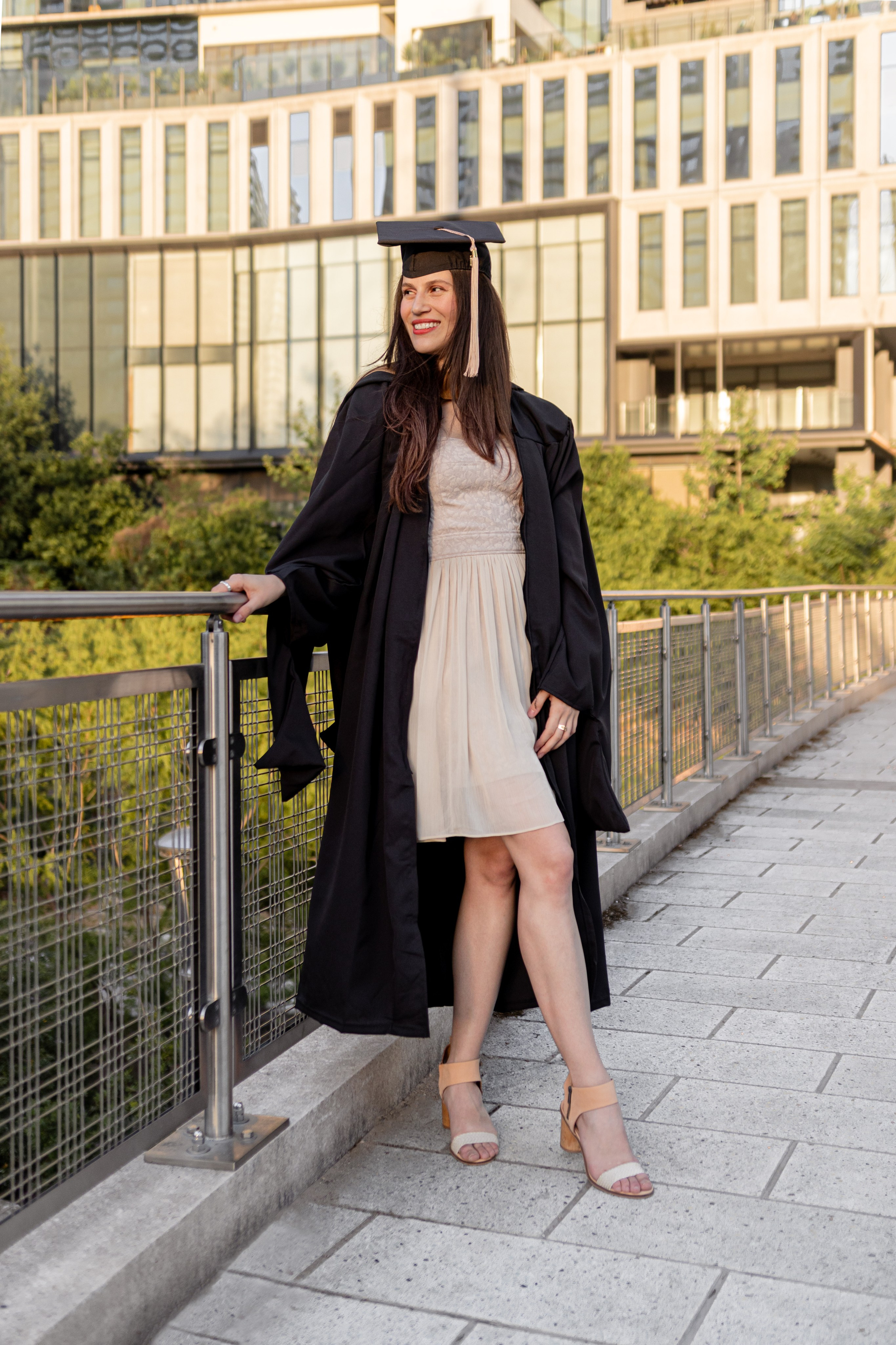 May’s graduation photoshoot in the Seaholm District