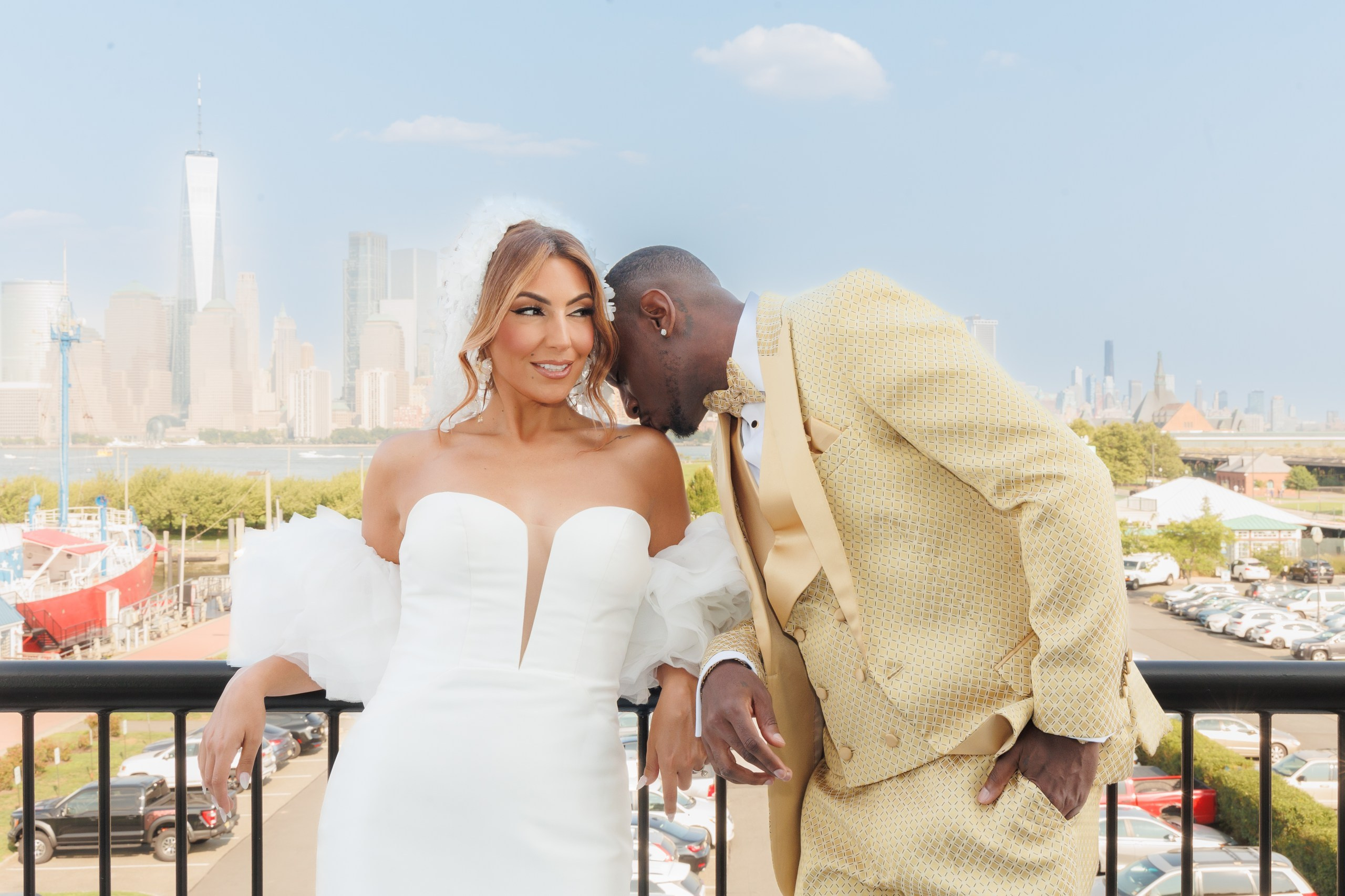 Briana & Kefim, Maritime Pars, Jersey City, NJ. Luxury Wedding Photography and Cinematography