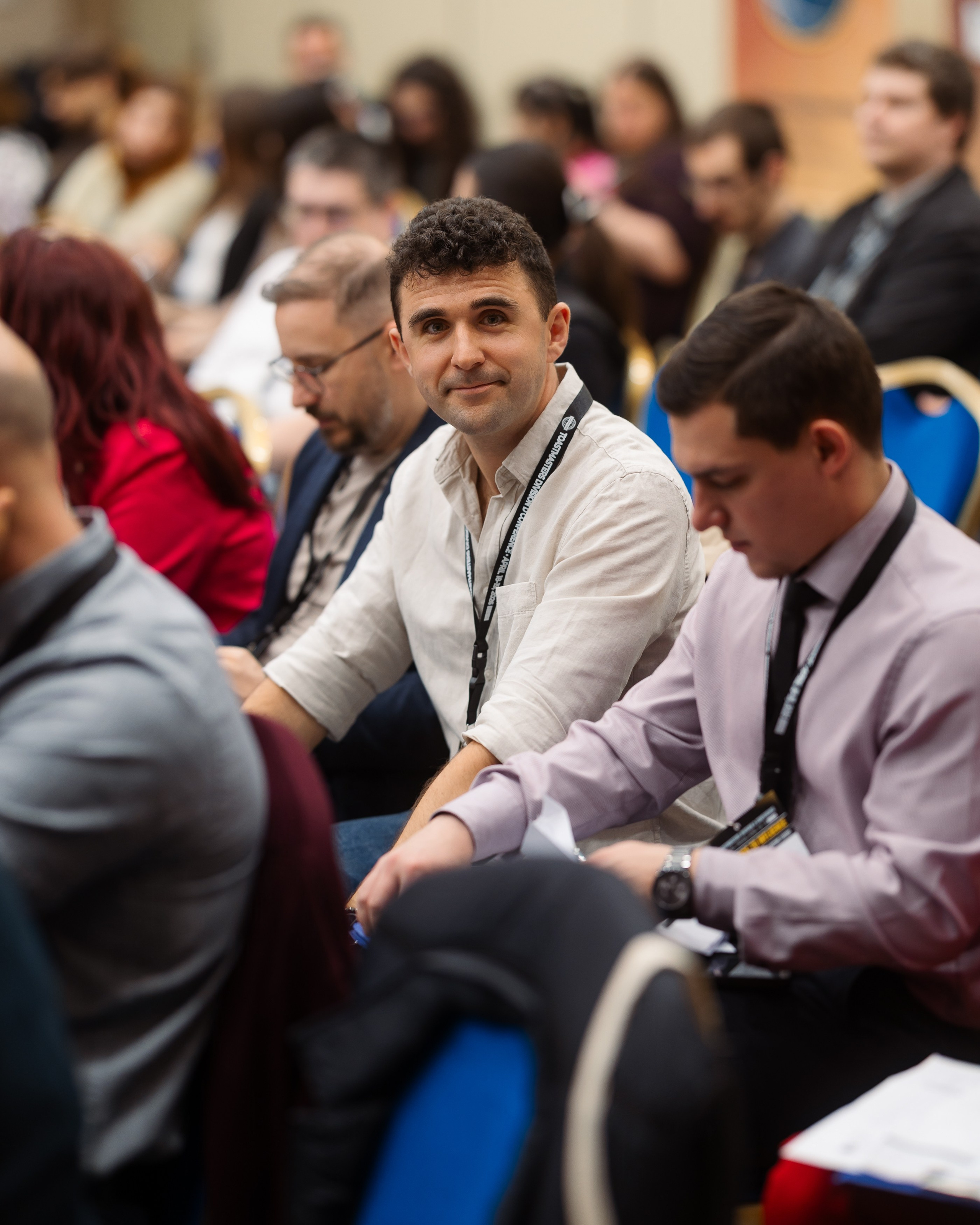 Toastmasters Conference. Marius Ciocan