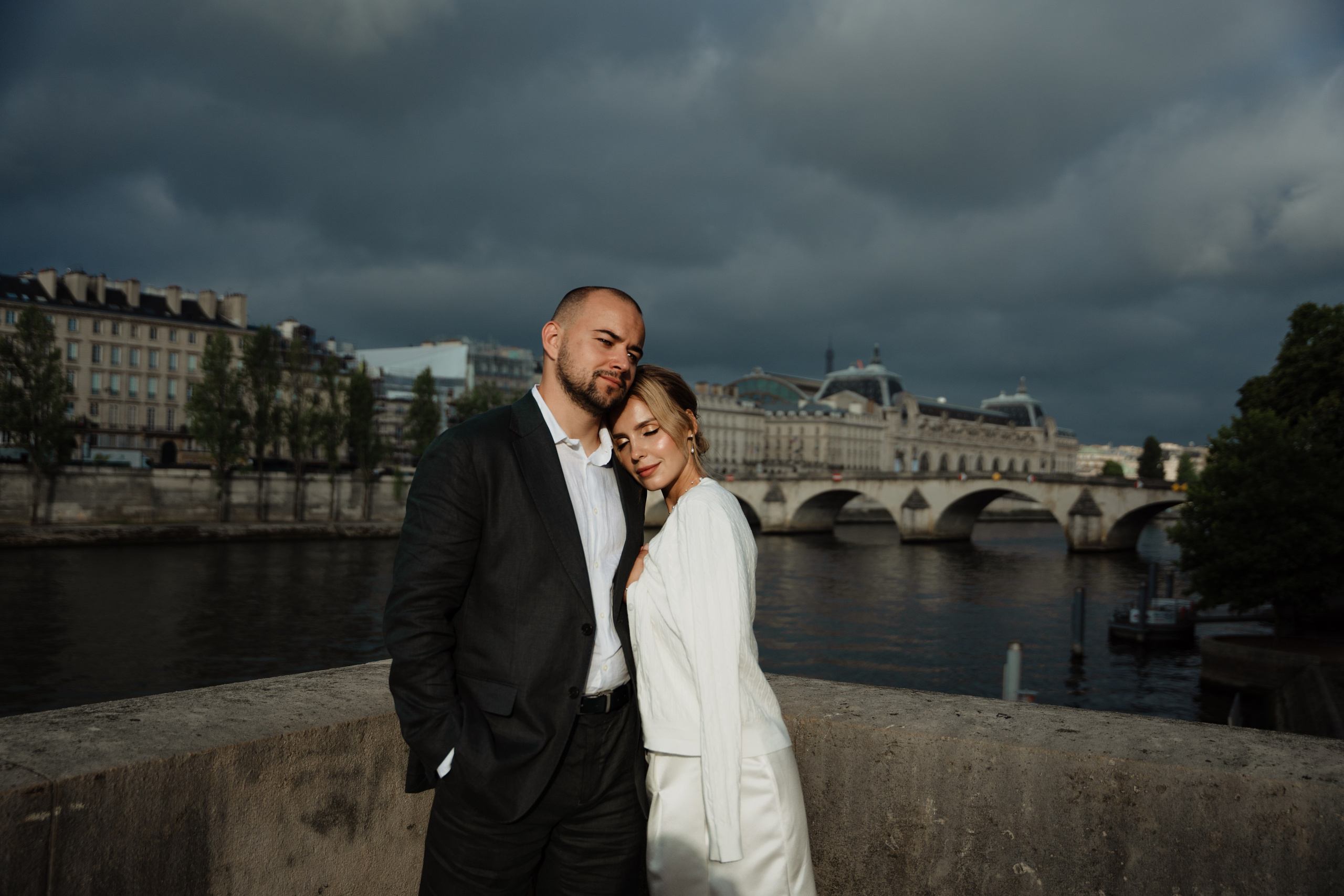 Юля и Саша в Париже. Paris photographer — Polina Osipova