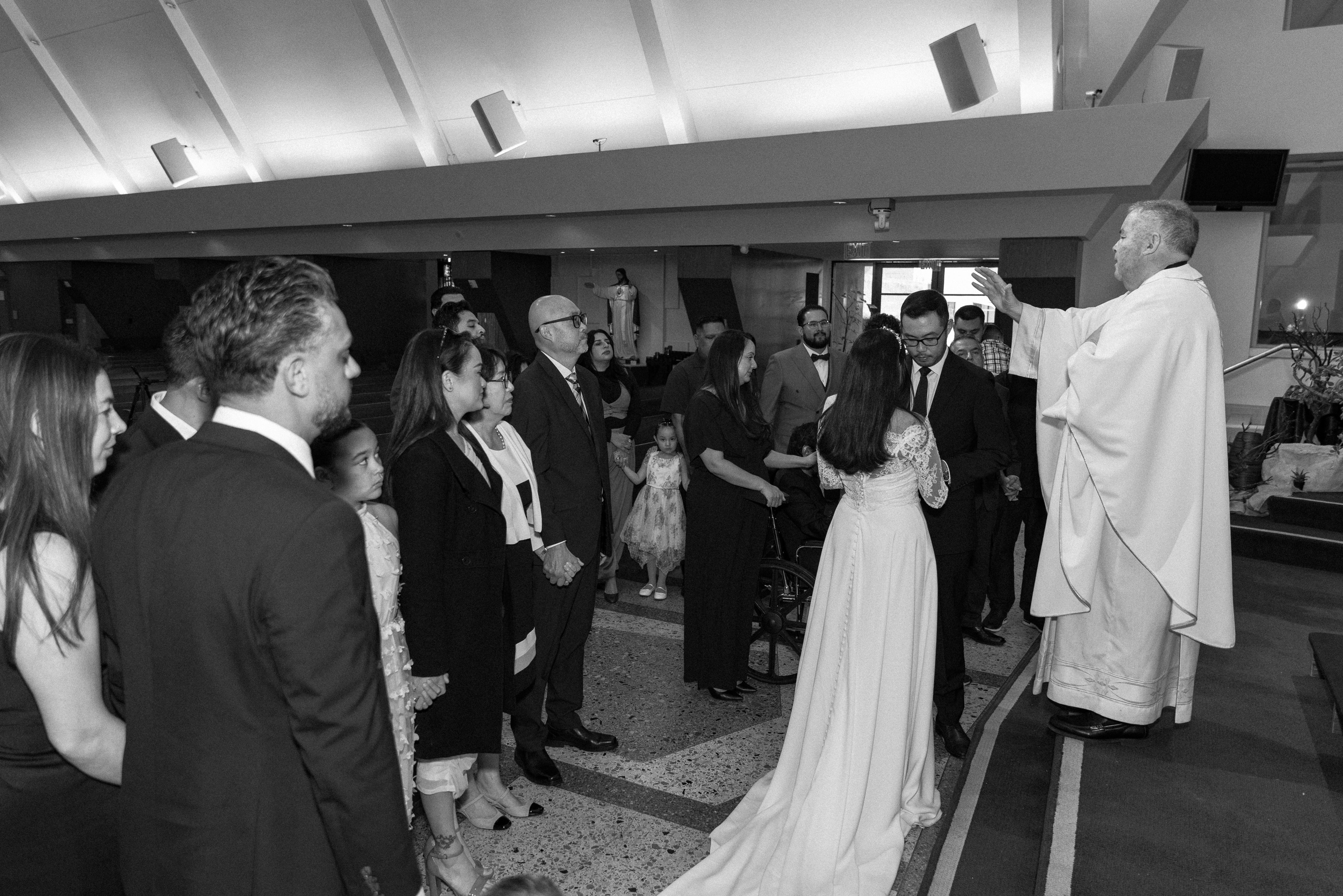 Rebeca & Shawn. The Ceremony in Church. Part III. Portrait, family, maternity & wedding photography & videography in SoCal Kseni Vibe