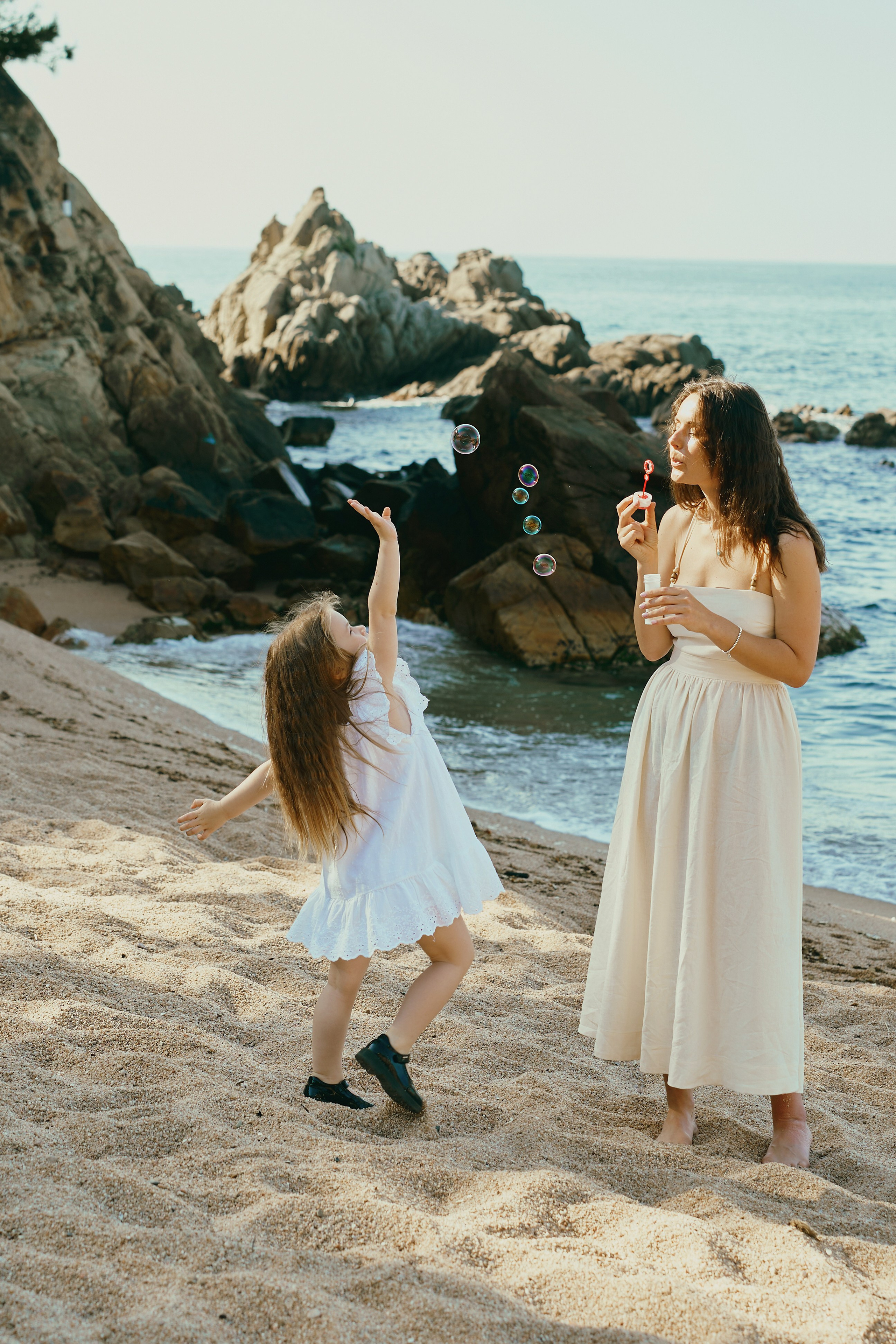 На пляже. Ллорет де Мар. Фотограф в Барселоне Жанна Захарченко