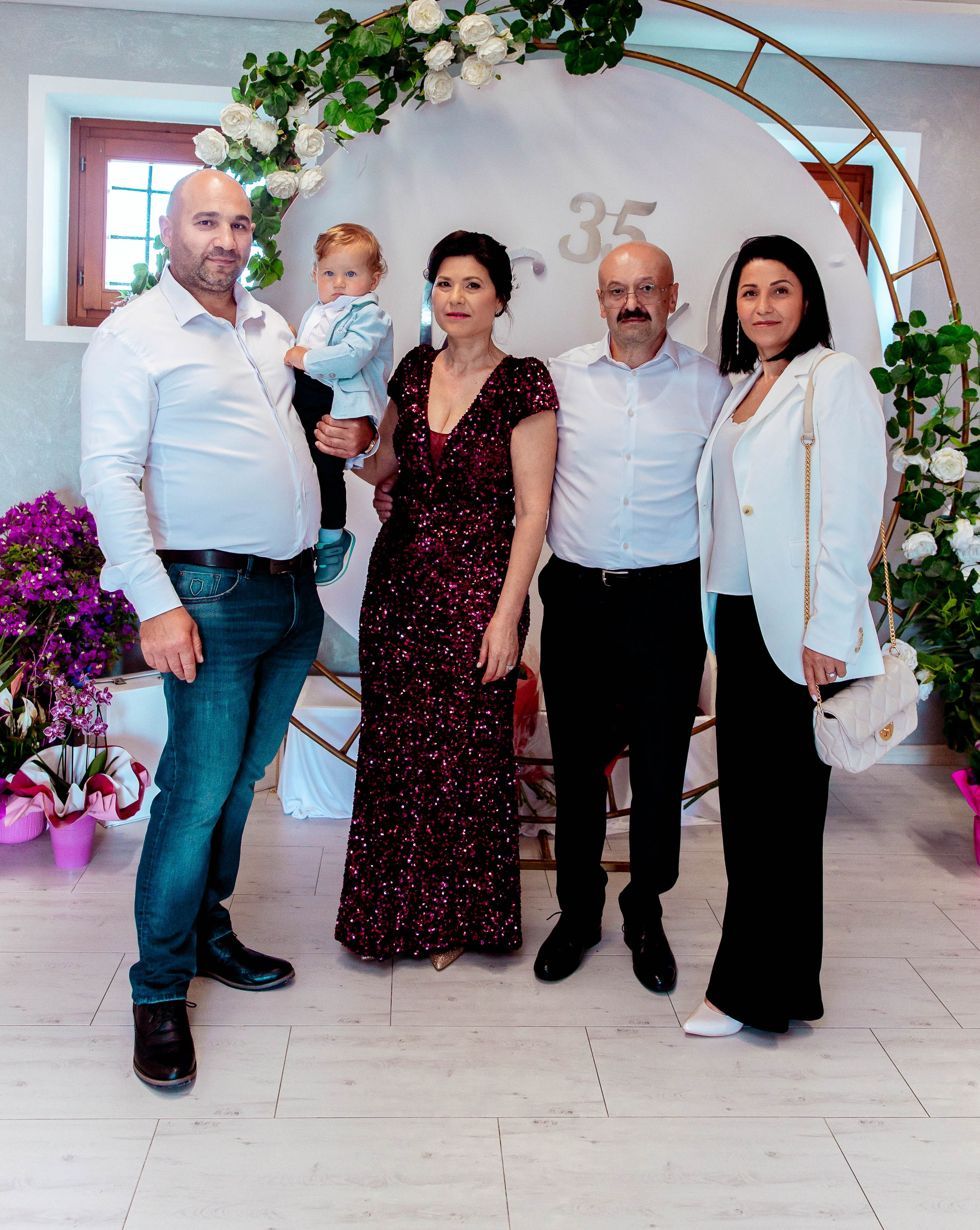 Valentina e Sergio 35 anni di matrimonio. Luci e Capricci Photography