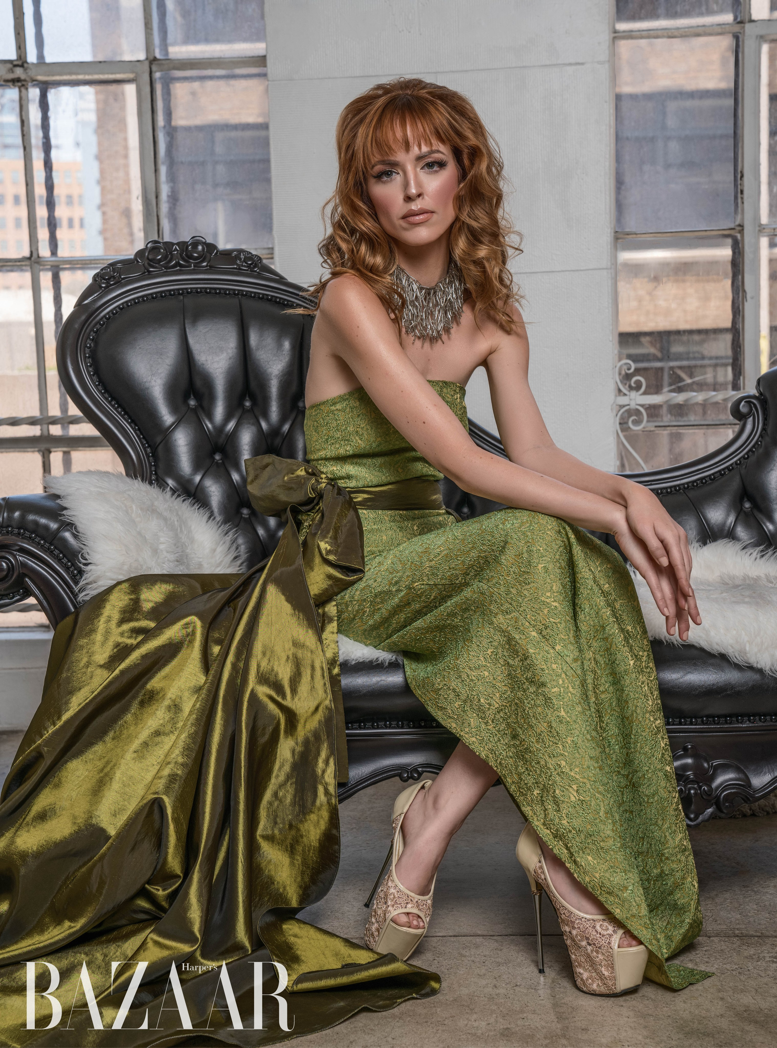 Harper`s BAZAAR. Professional high end photo retoucher Olha Kompaniiets