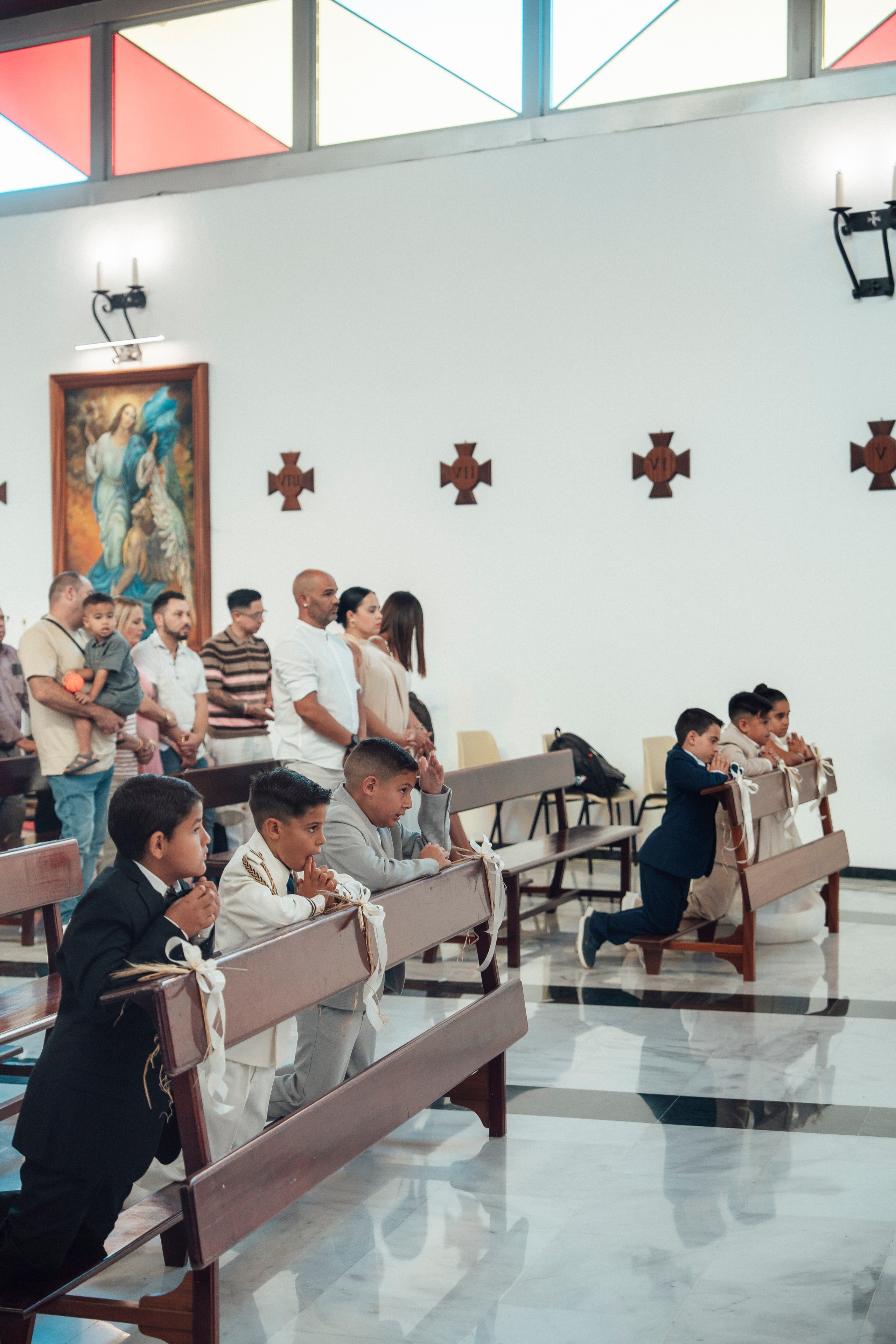 First communion. Professional photography in Tenerife Tania Bonnet