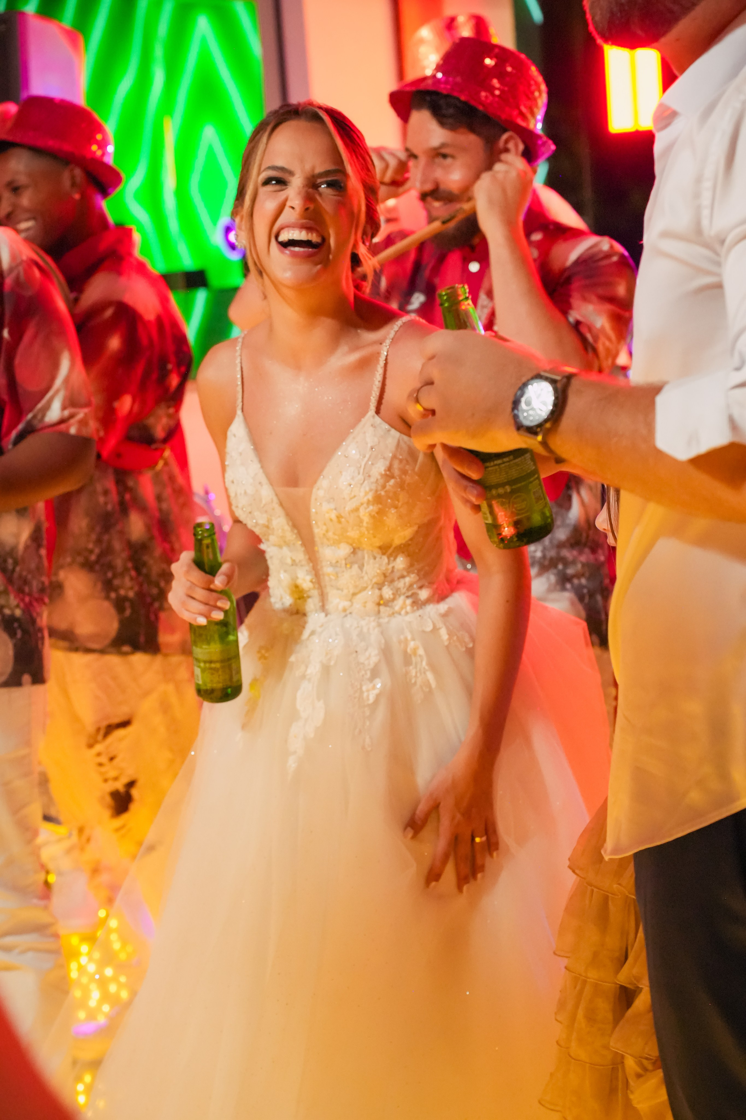 História de Aline & Gabriel. O Casal Dos Noivos