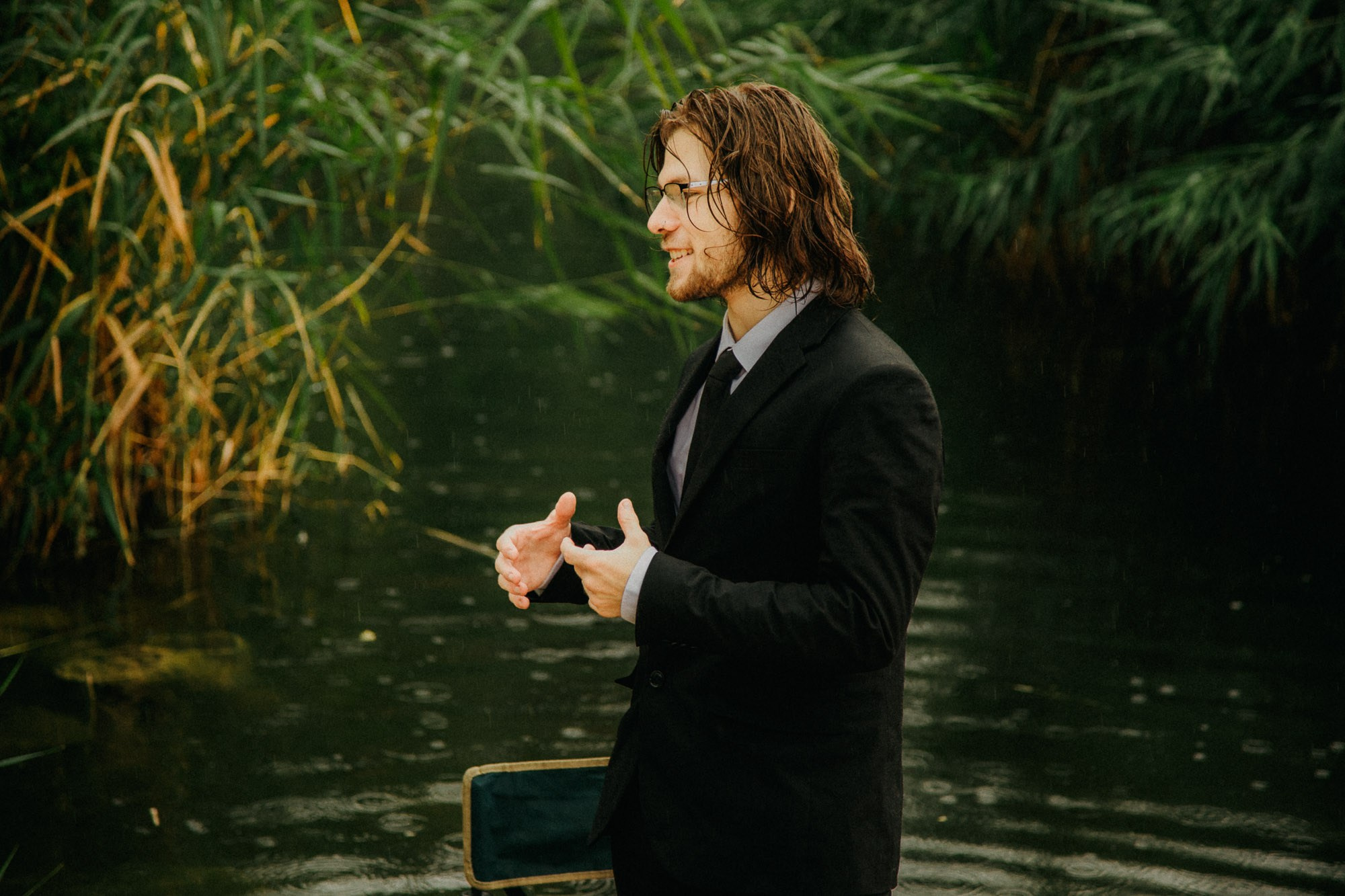 Wet shooting. Photo by lenozavra