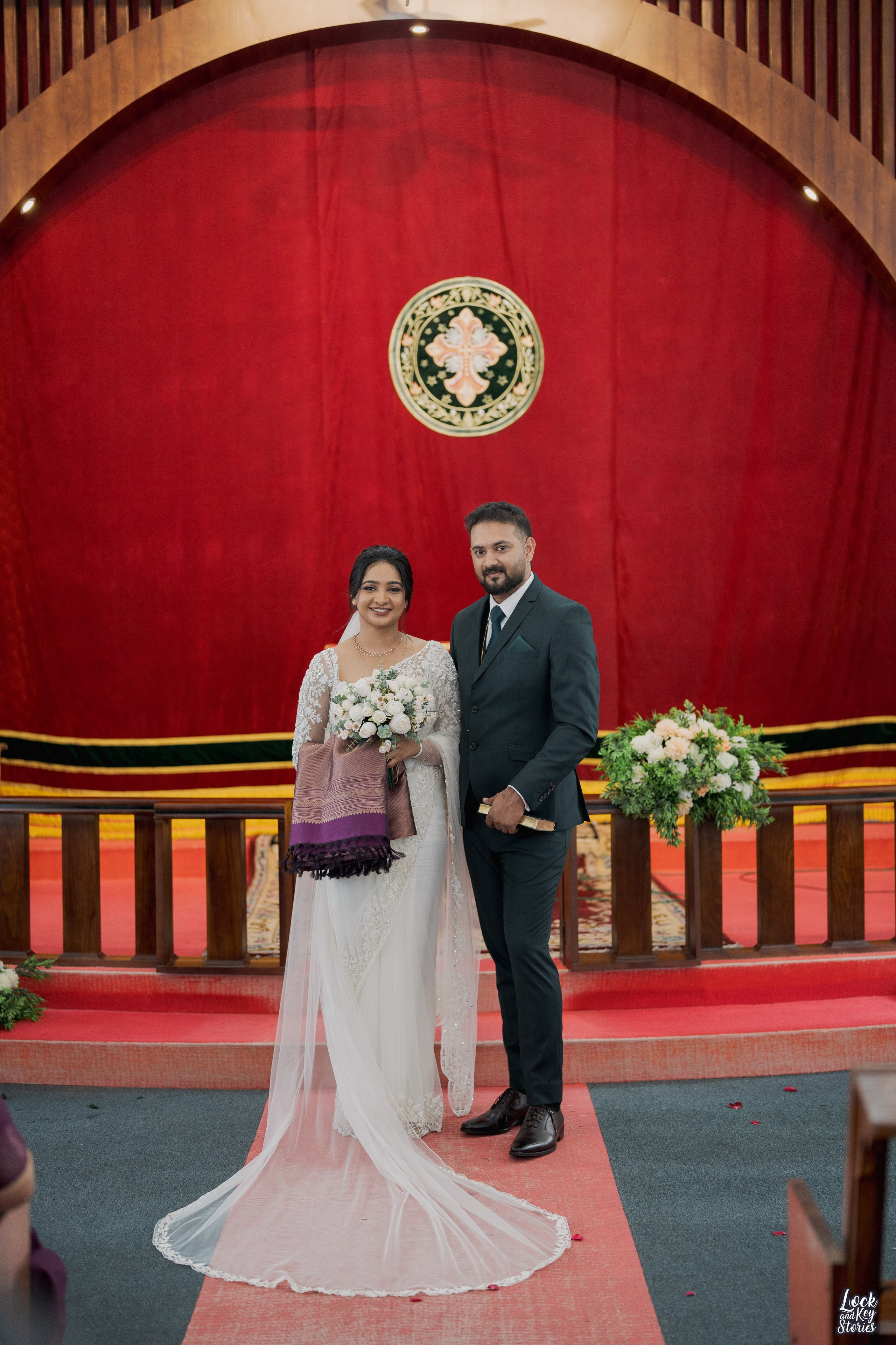 Soniya & Nithin Christian Wedding Photography | Faith-Filled Moments by The Lock and Key Stories. The Lock And Key Stories