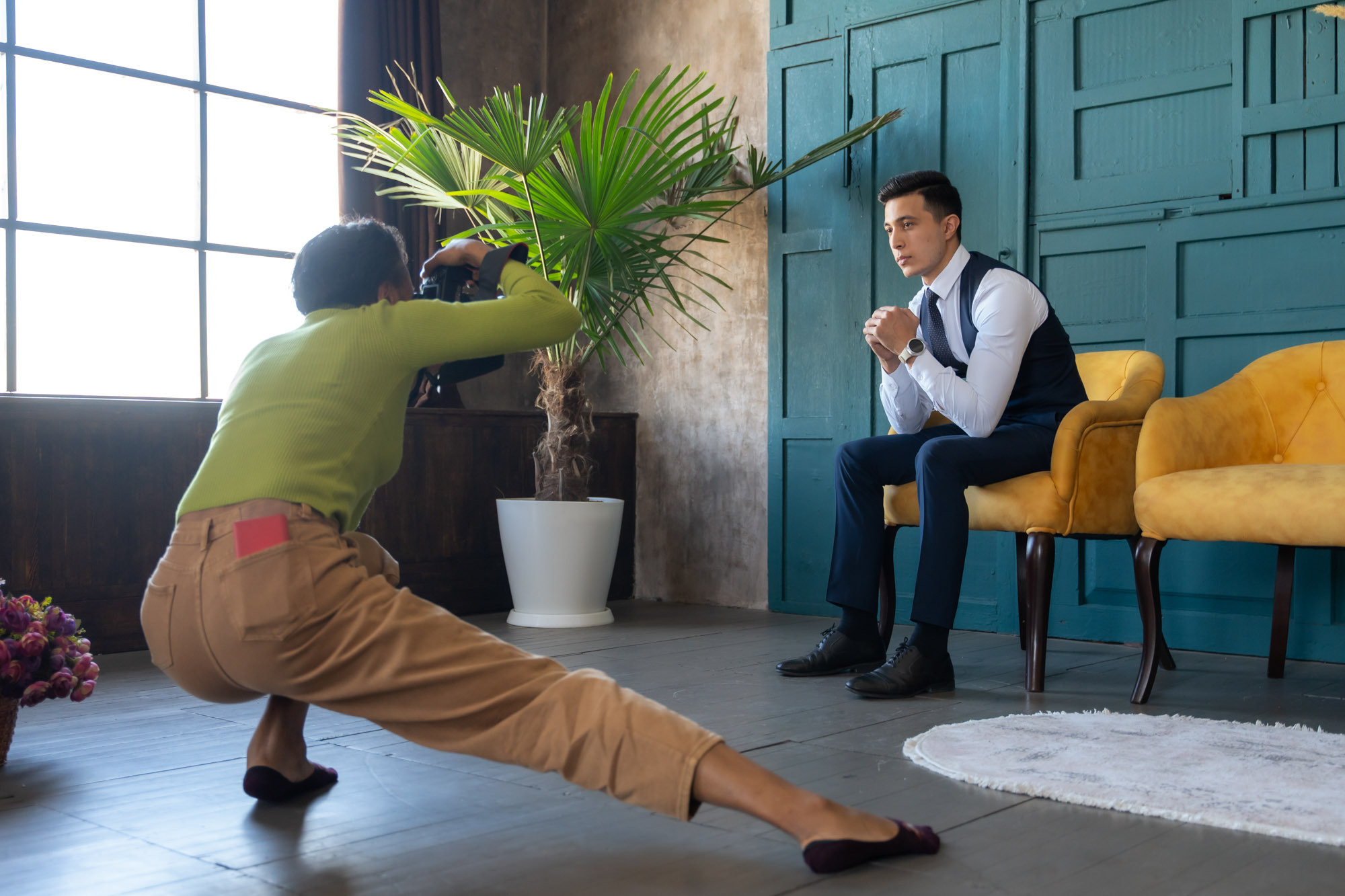 МК «Мужской и женский портрет». Фотограф Григорий Кравец