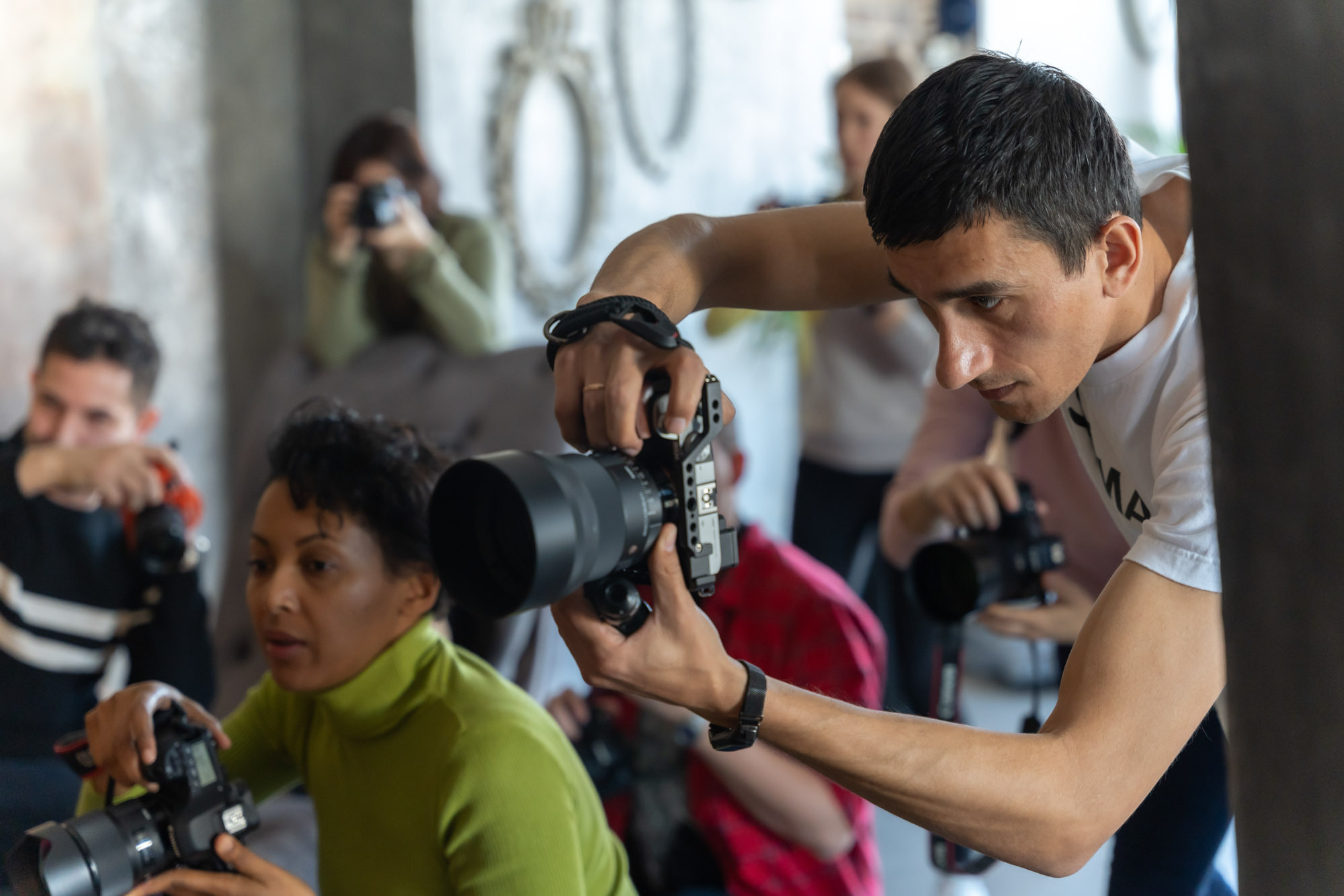 МК «Мужской и женский портрет». Фотограф Григорий Кравец