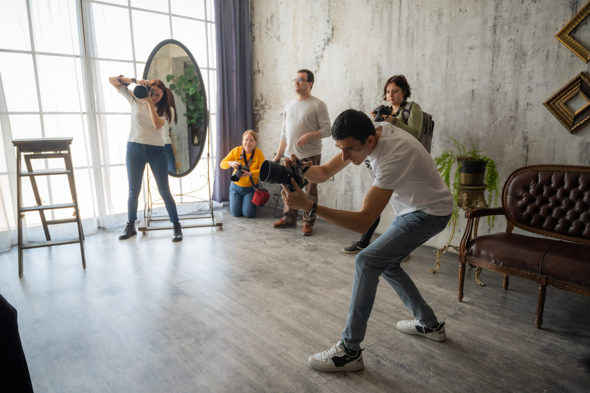 МК «Мужской и женский портрет». Фотограф Григорий Кравец