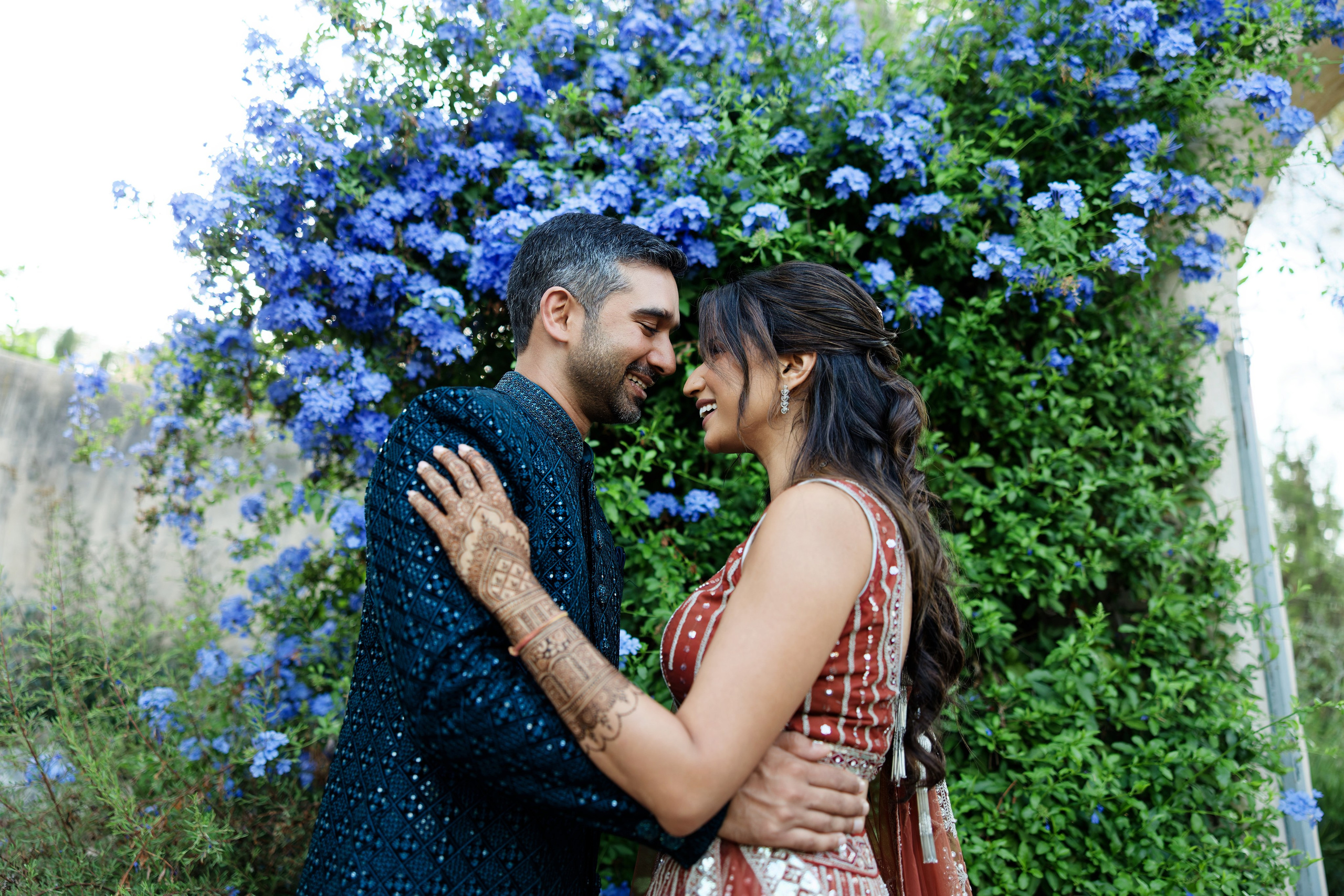 Indian wedding Haldi ceremony & Mehndi Night at Masia Nur, Sitges, Spain Preview
