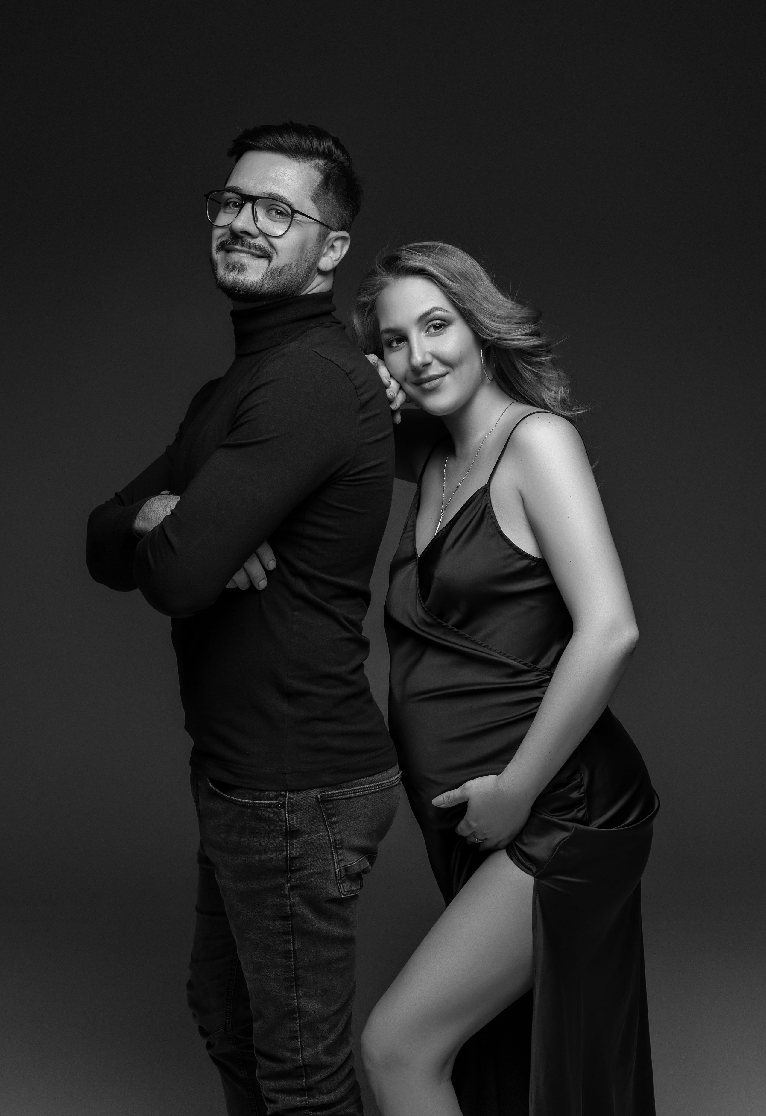 Dominika & Marcel & Markus. Krása tehotenstva v objektíve — Maria Milosovic, tehotenská fotografka