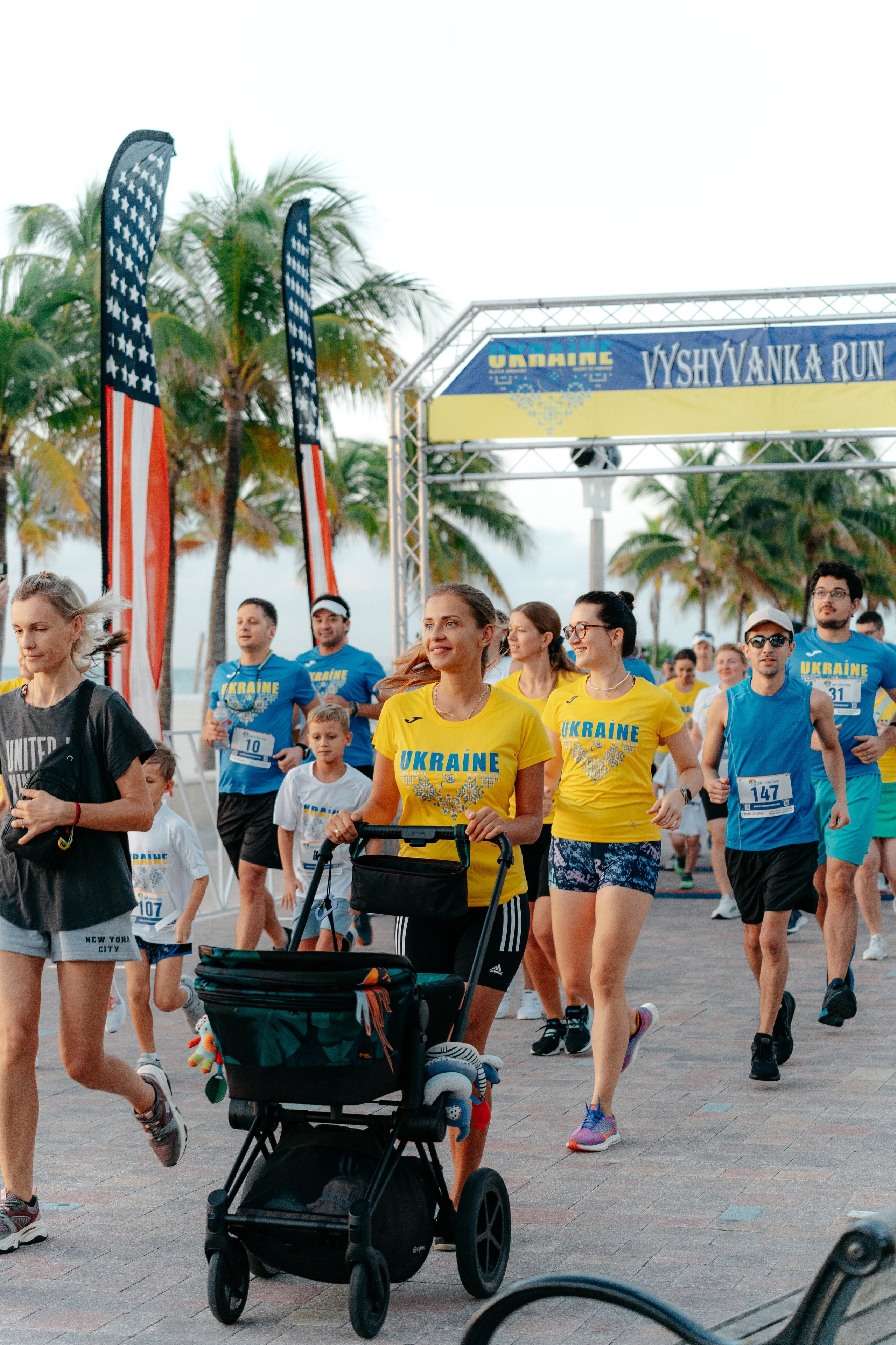 VYSHYVANKA RUN. ФОТОГРАФ ФЛОРИДА МАЙАМИ