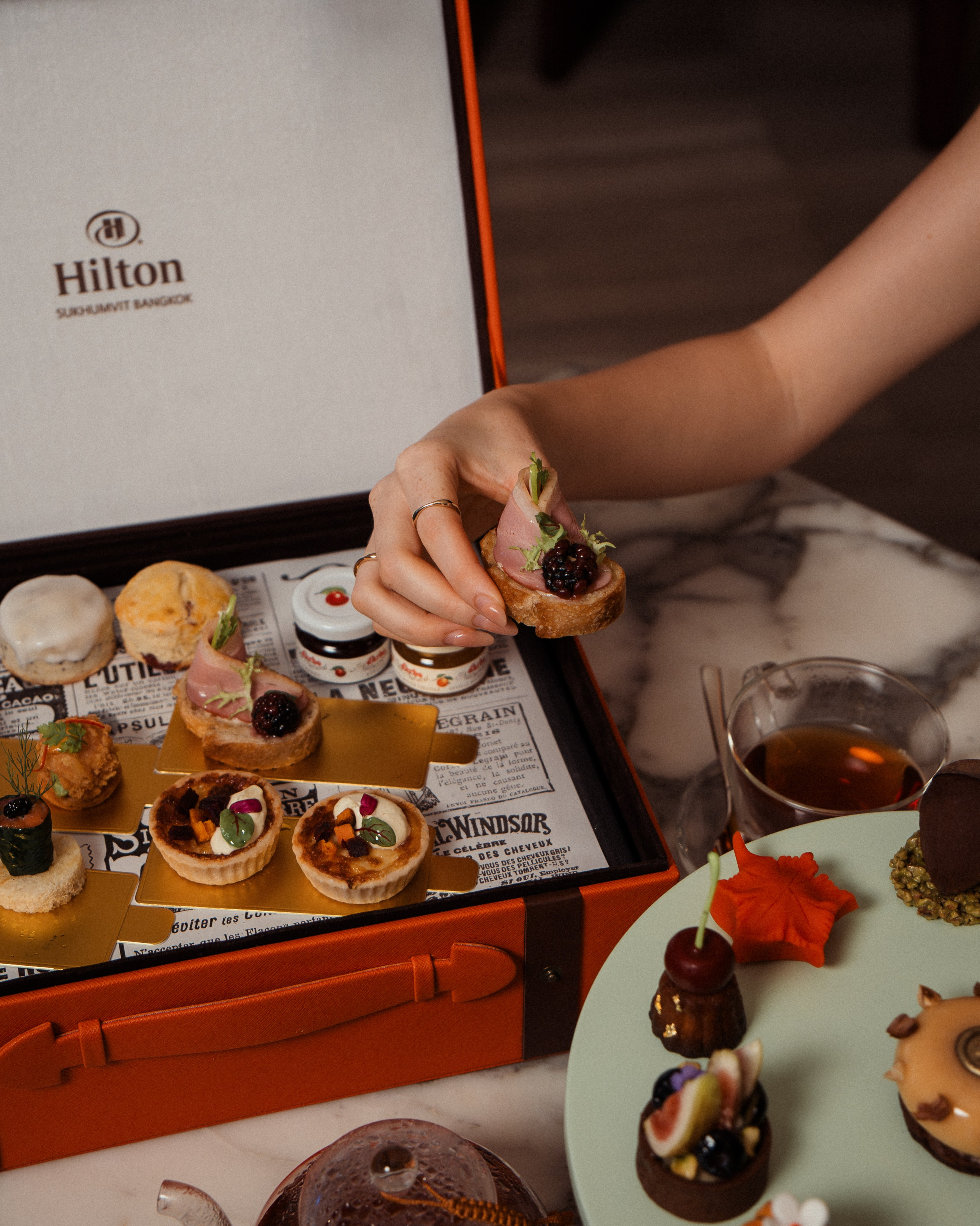 Hilton Sukhumvit. Stylist