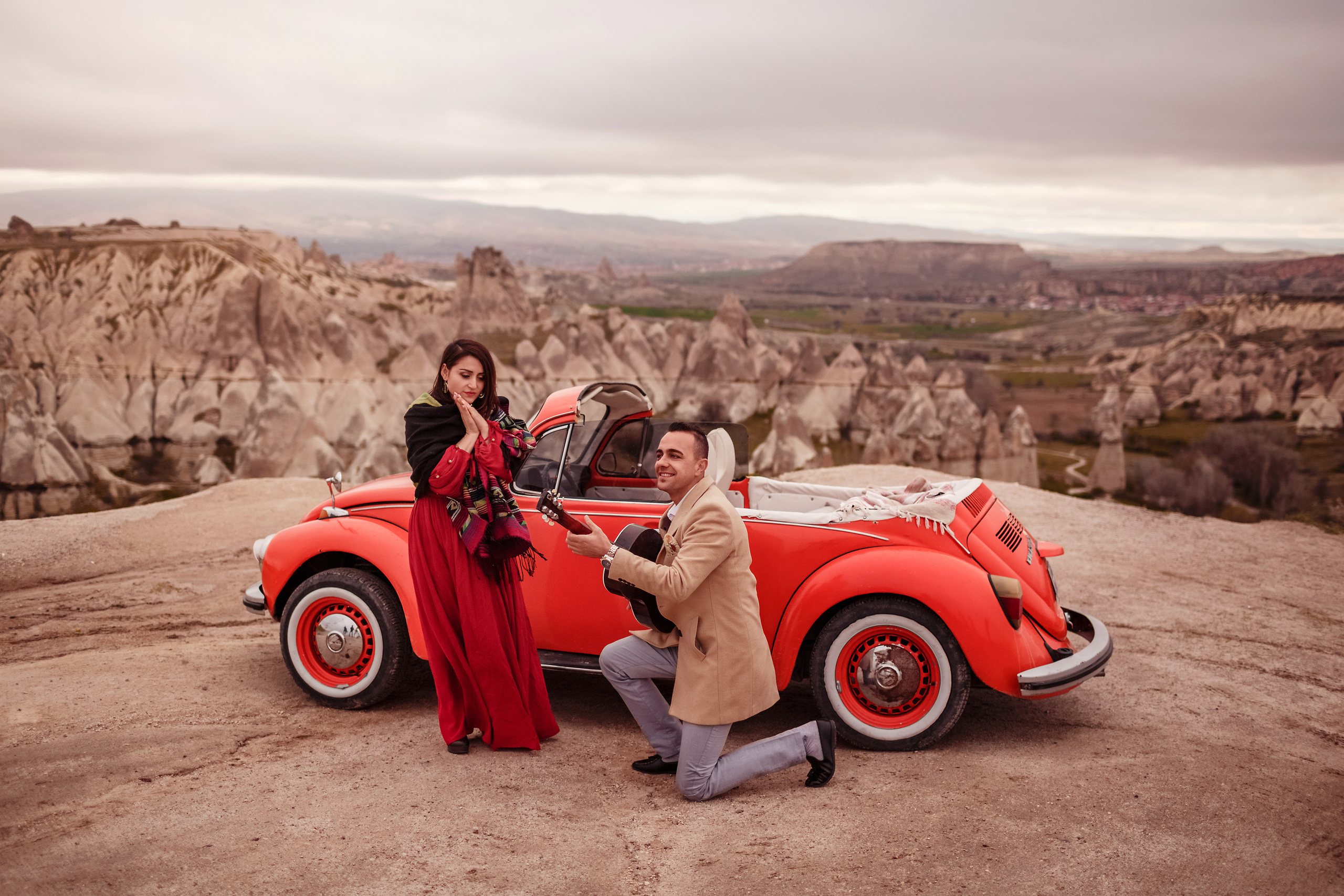 Love story in Cappadocia