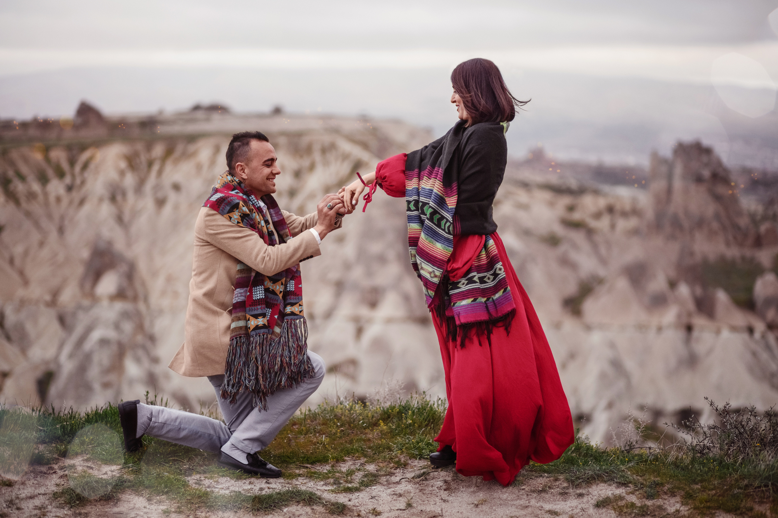 Love story in Cappadocia