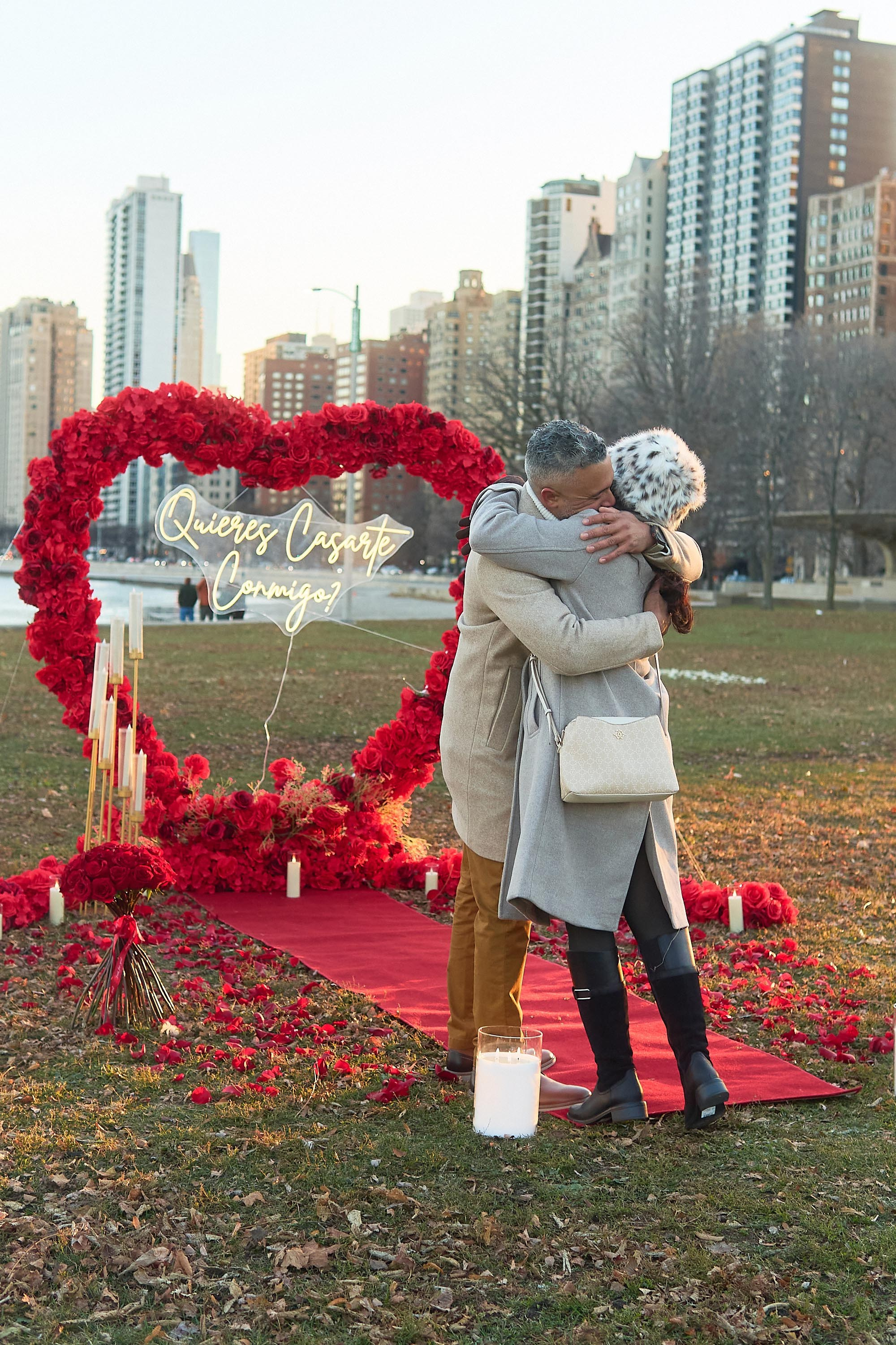 Propuesta de Matrimonio en Chicago