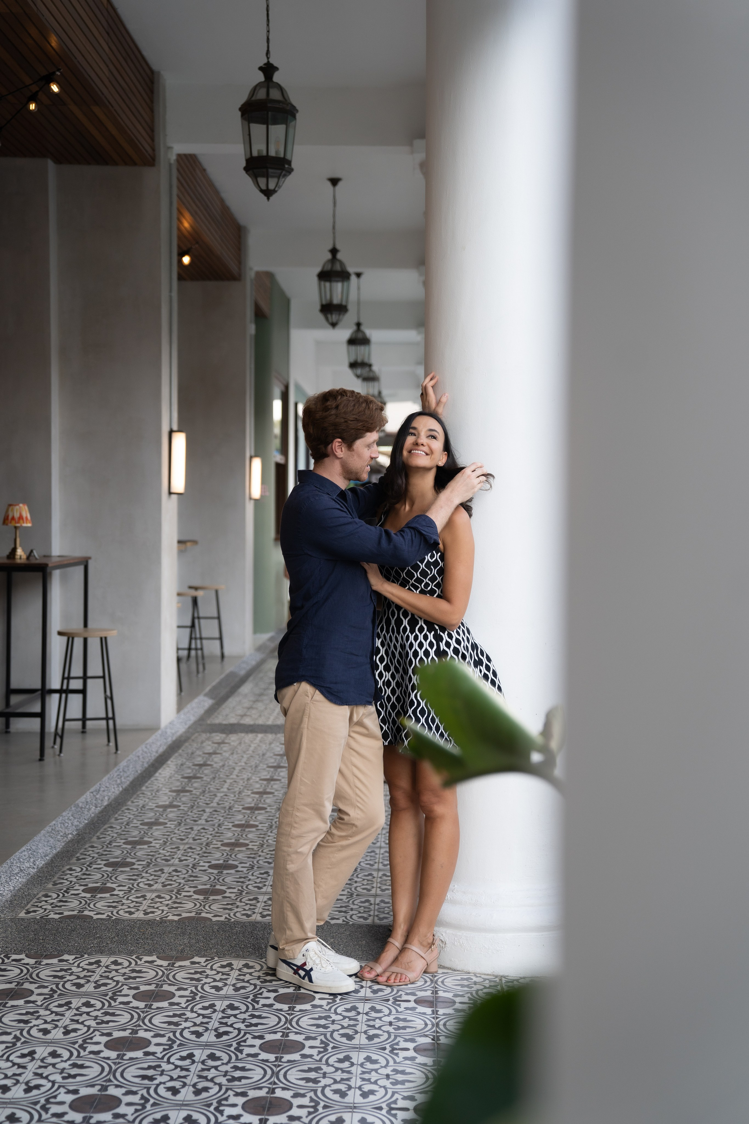 Love story. Dasha in Singapore