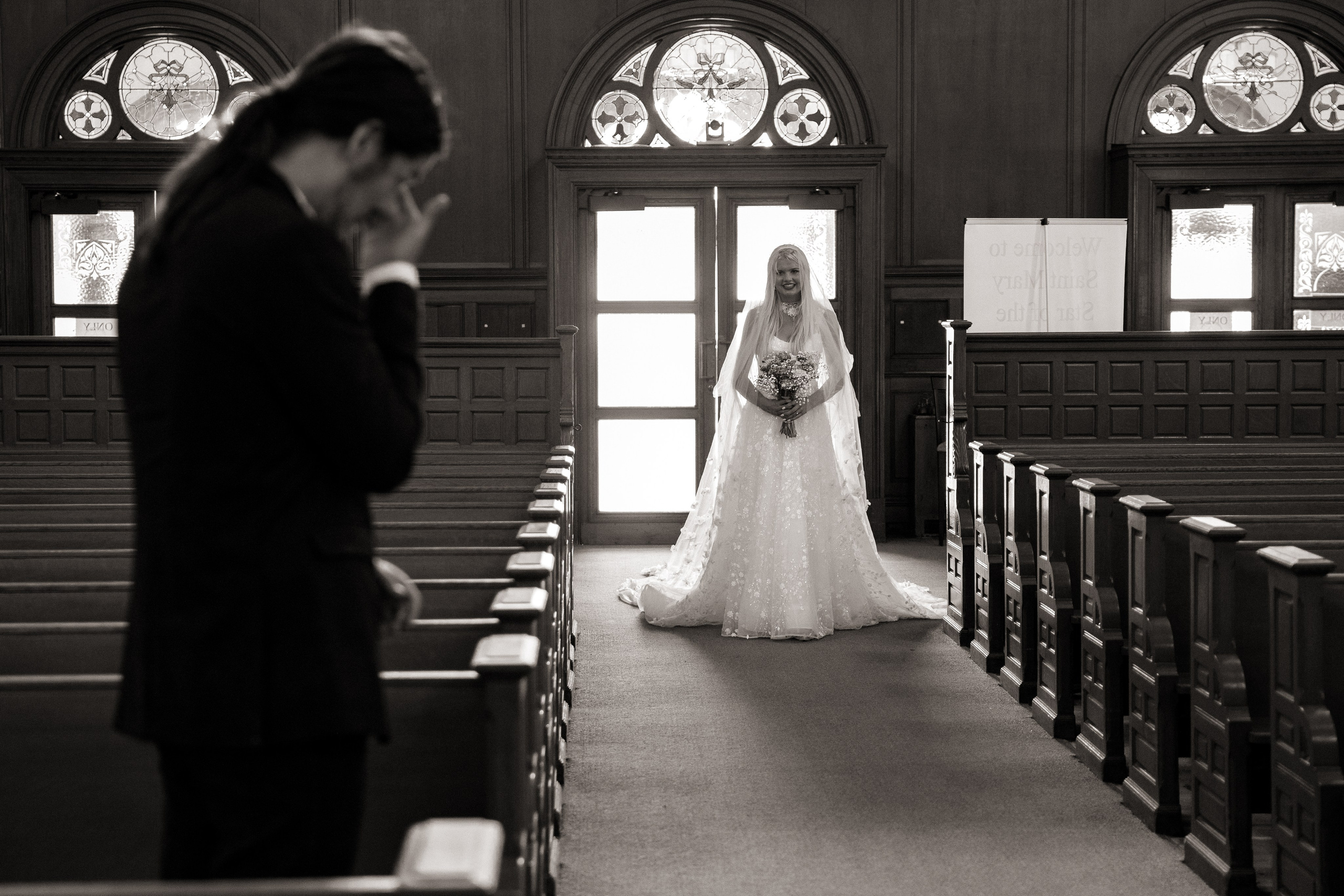 Lisa & Jim | Wedding Ceremony at St. Mary Star of the Sea