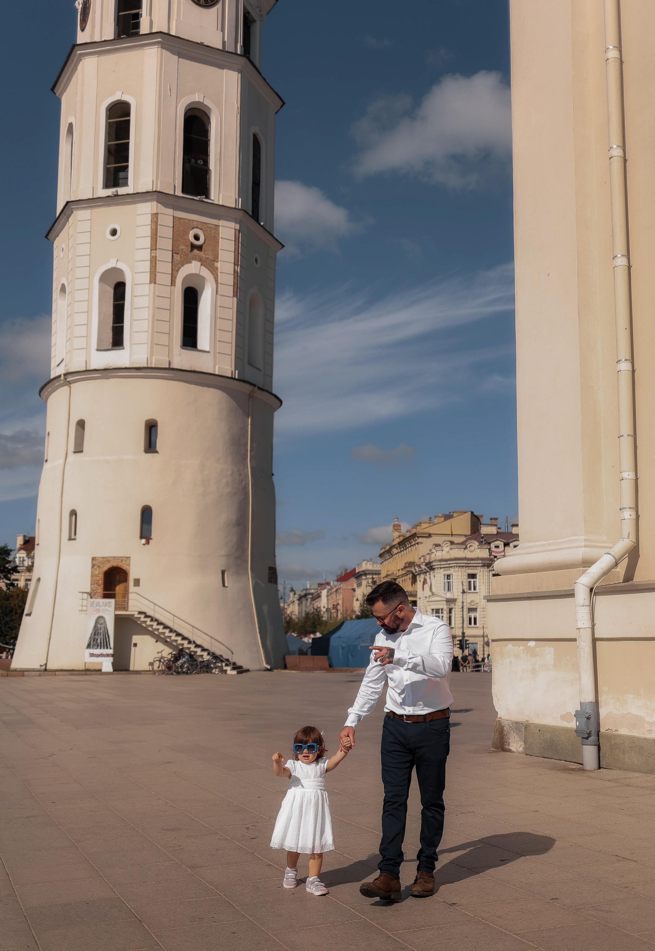 Семейная прогулка в сердце Вильнюса. Семейный и детский фотограф в Вильнюсе Светлана Наумова