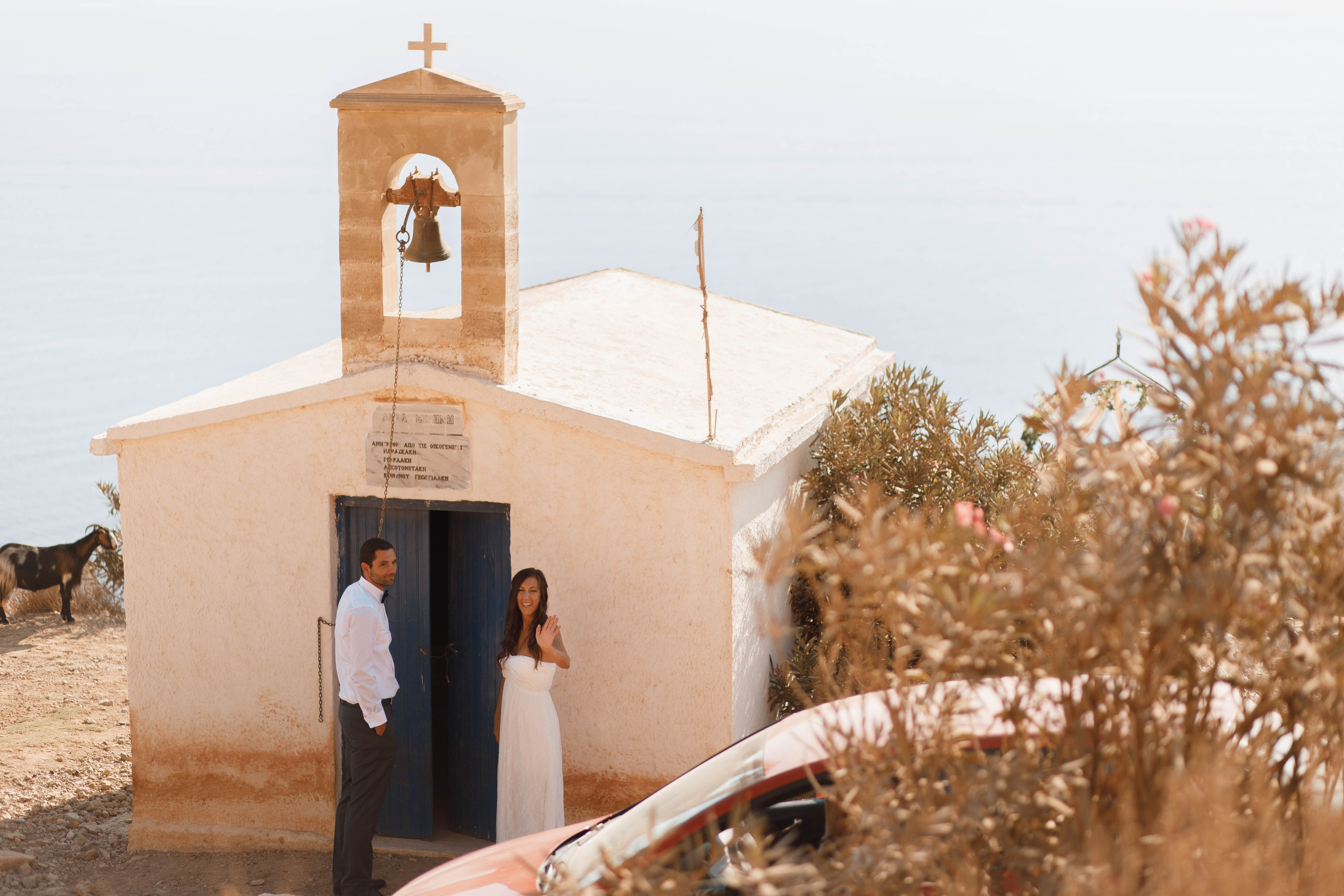 Marino & Steffi, Crete. Denny Savon — Photographer in Santorini | Weddings, Love Stories & Flying Dress