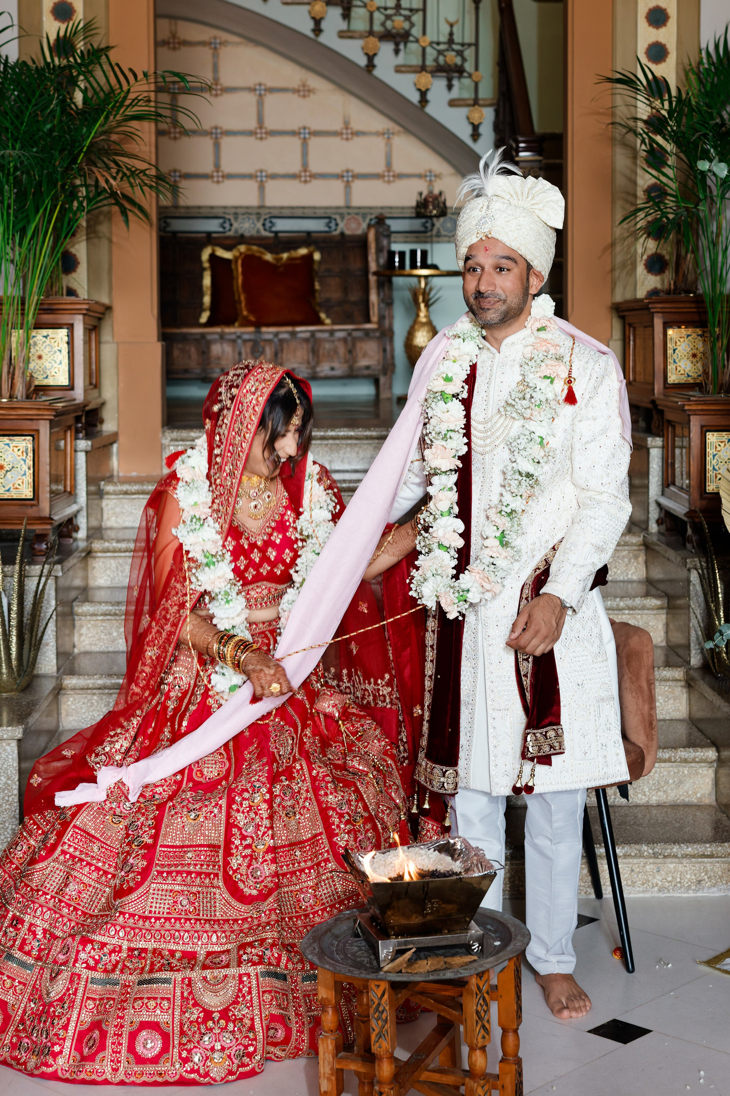 Indian wedding at Gran Villa Rosa, Barcelona