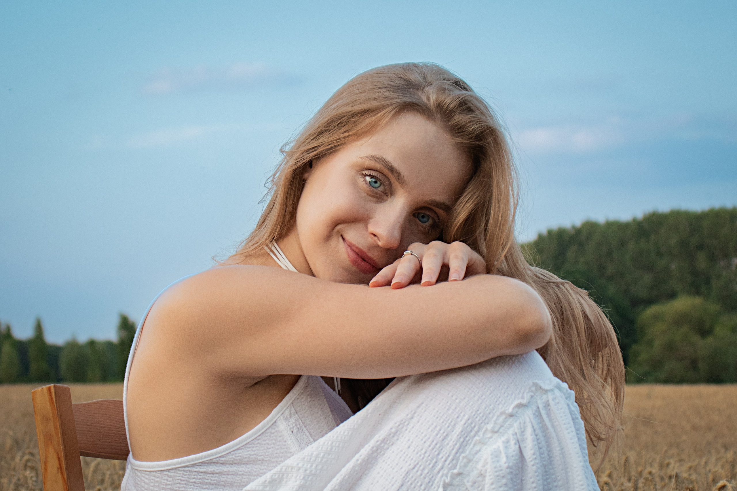 Поле | Настя. Фотограф Лейпциг