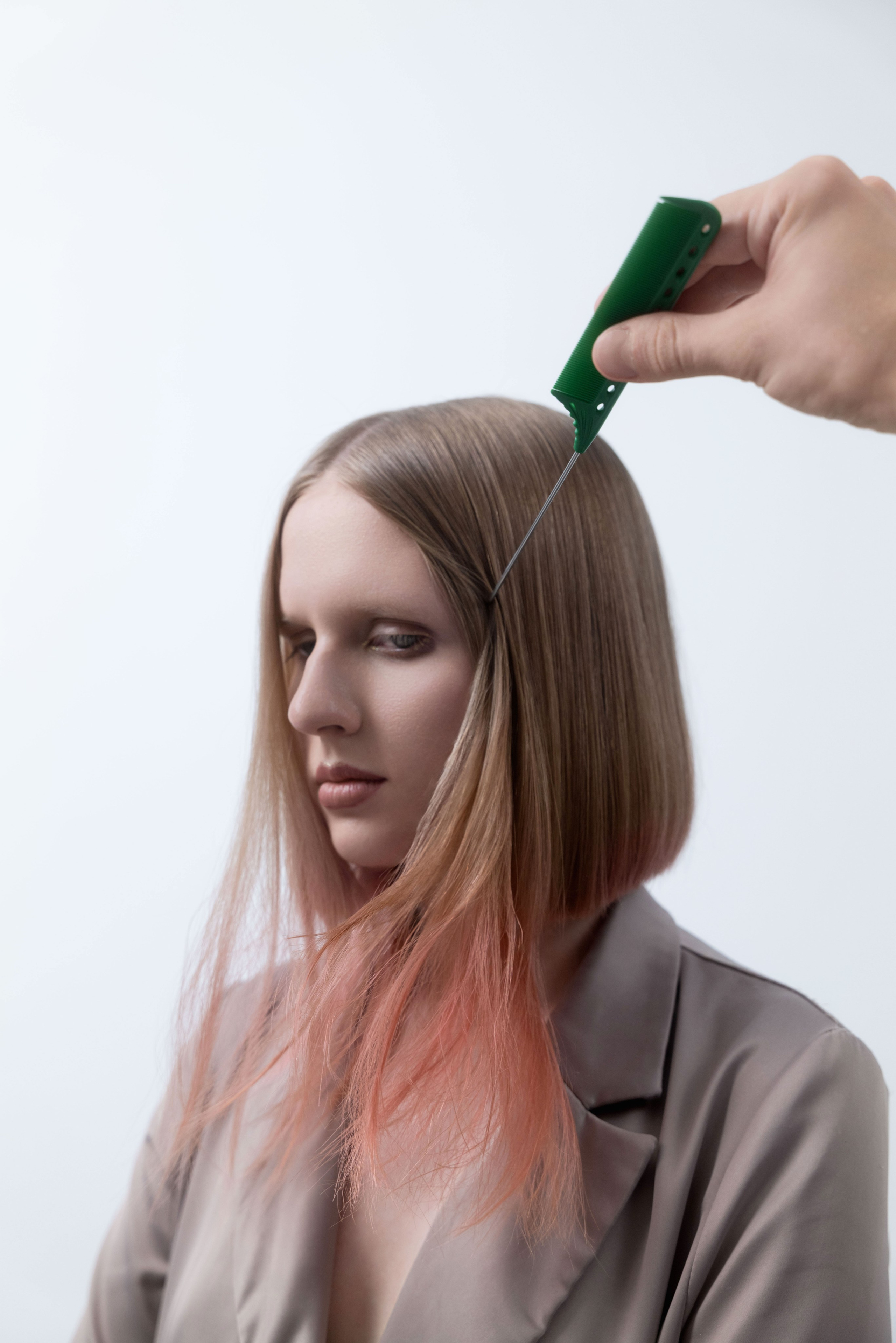 Project hair for Davines 2025. Sasha Veideman Photo
