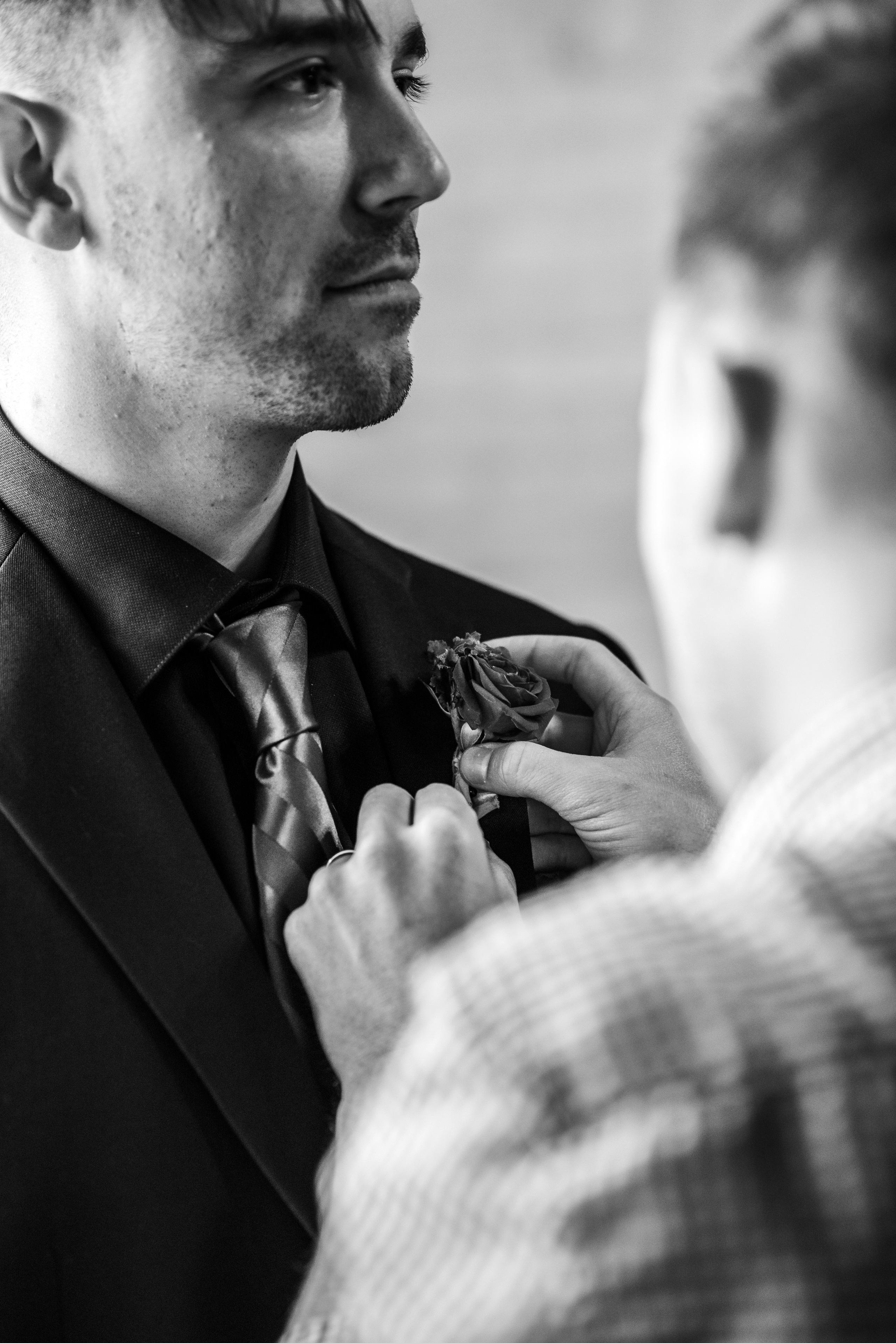 Bold & Dramatic Wedding at The Paper Mill on The Landing | Fort Wayne Wedding Photographer. Alexandria Danielle Photography | Fort Wayne & Indianapolis Wedding Photographer