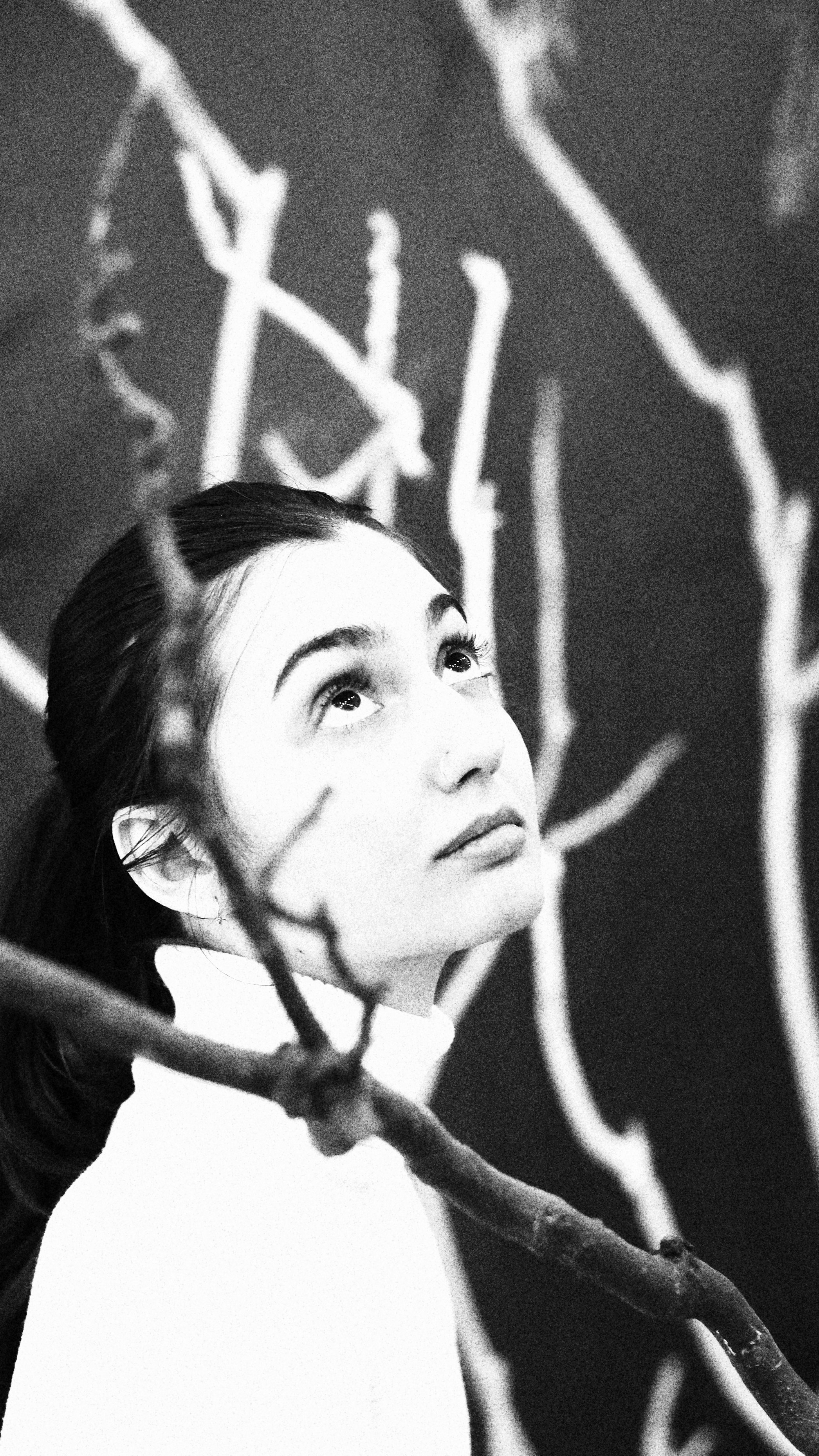 Eva / Christmas Story. BNW Around Photography