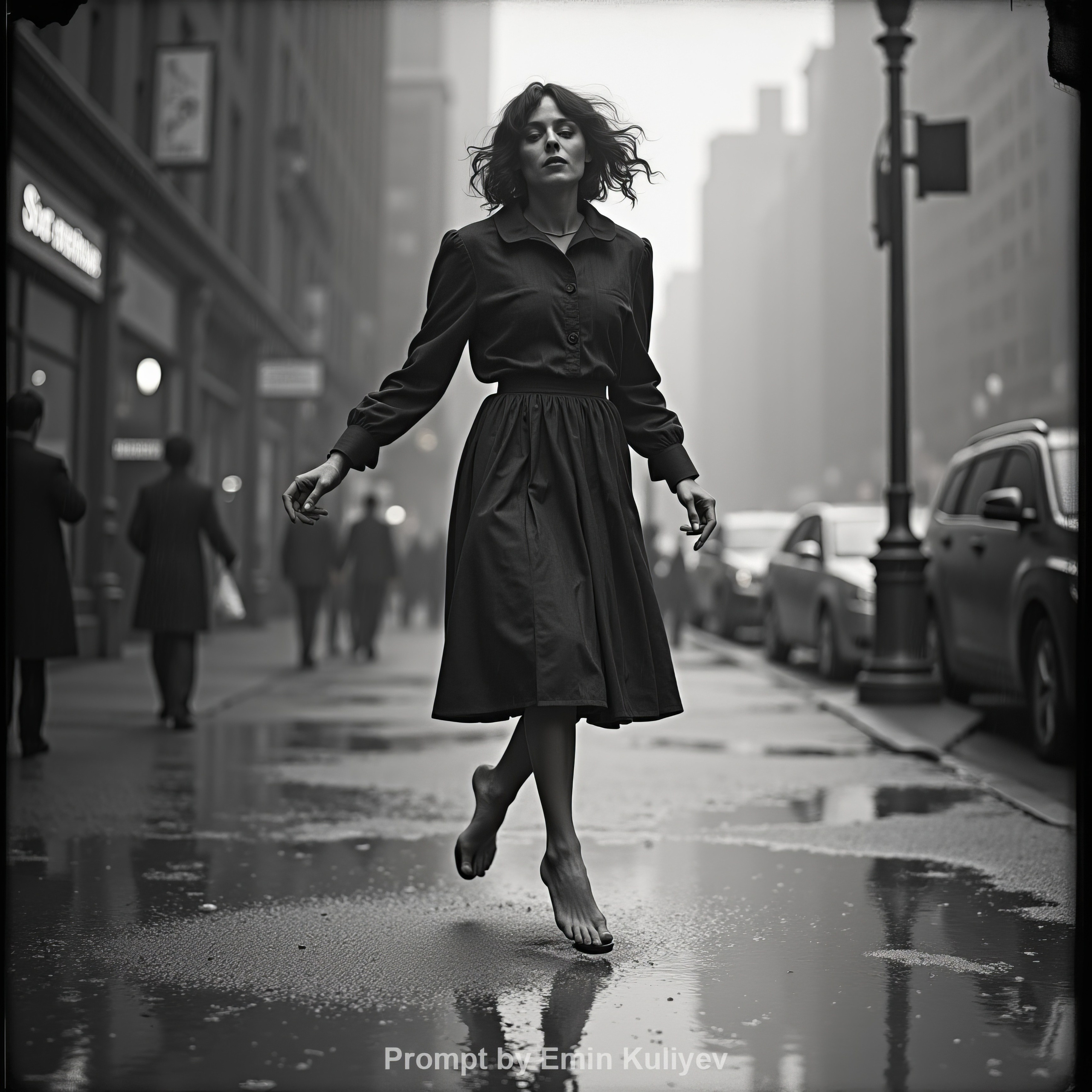 Welcome to New York 1950s (created in the program MIdjourney AI). Emin Kuliyev — Award-Winning Wedding Photojournalist NYC & USA | Best Wedding Photographer Known for Candid, Timeless Moments