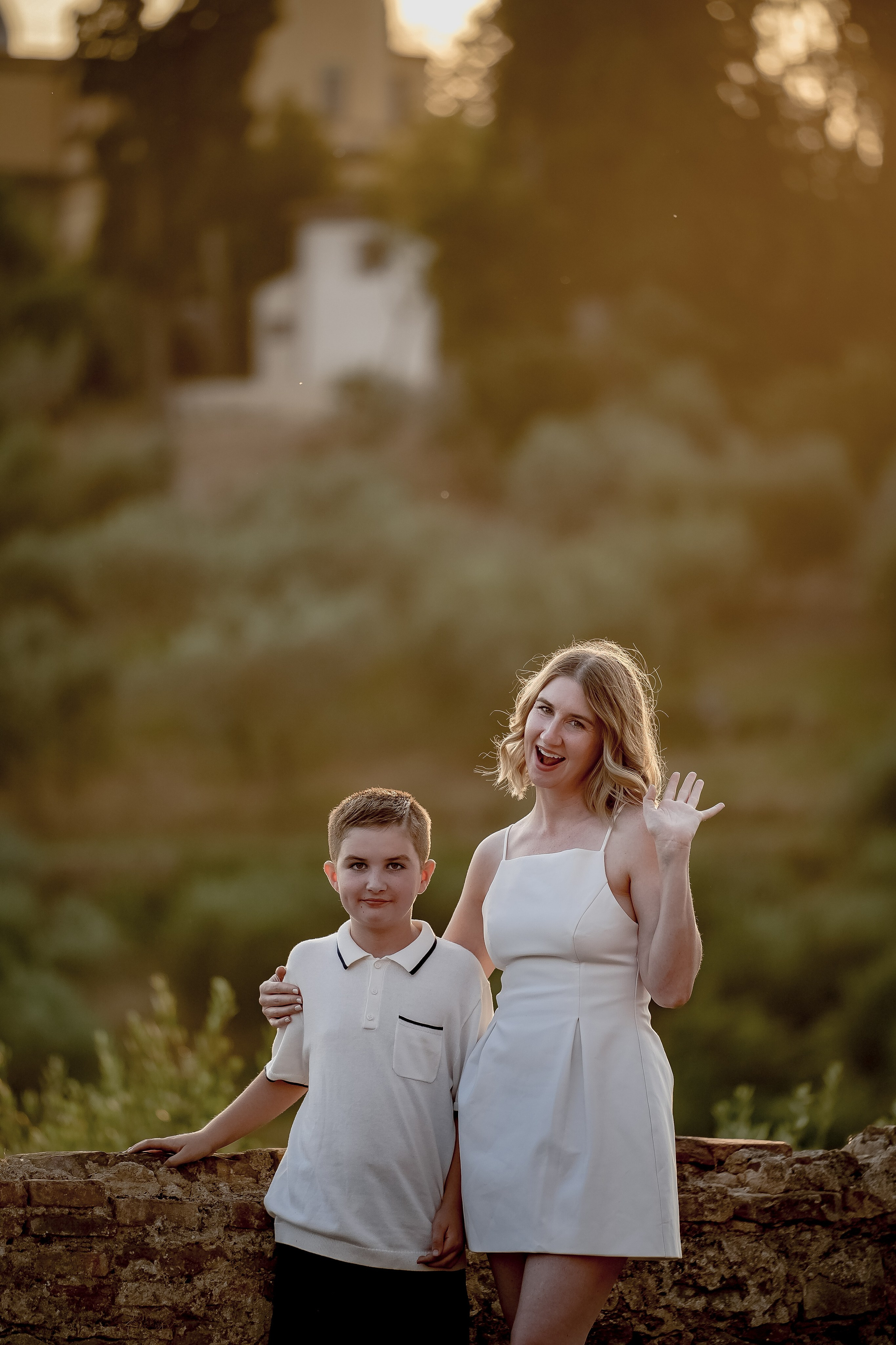 Mandy and Family. Wedding Photographer in Italy
