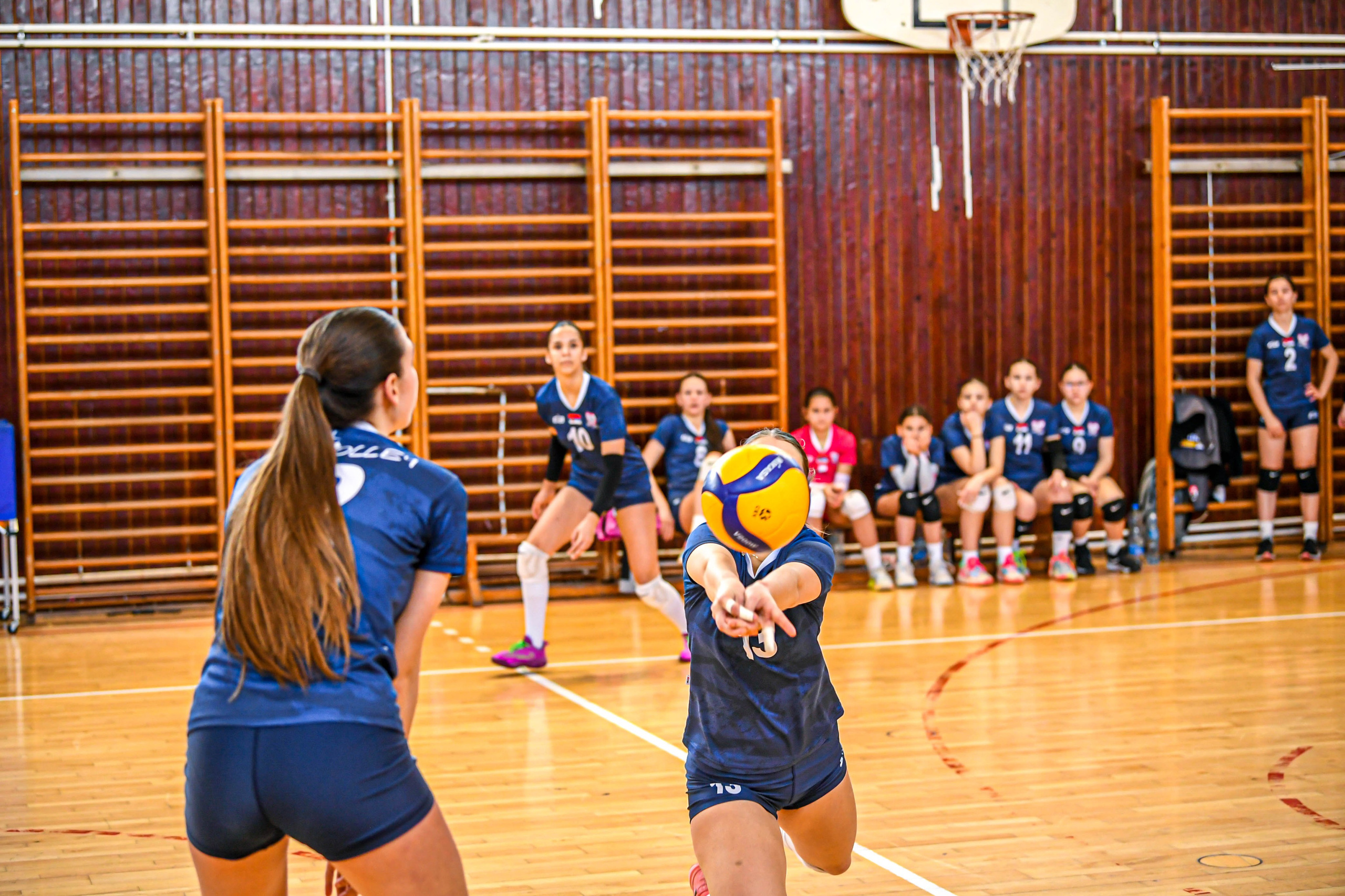Odbojka 22.03.  Radnicki KG — BlockVolley JAG. Foto Simic Jagodina