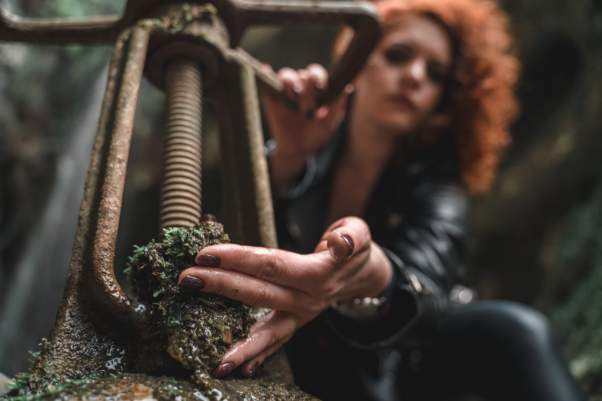 Waterfall keeper. Photographer Phuket