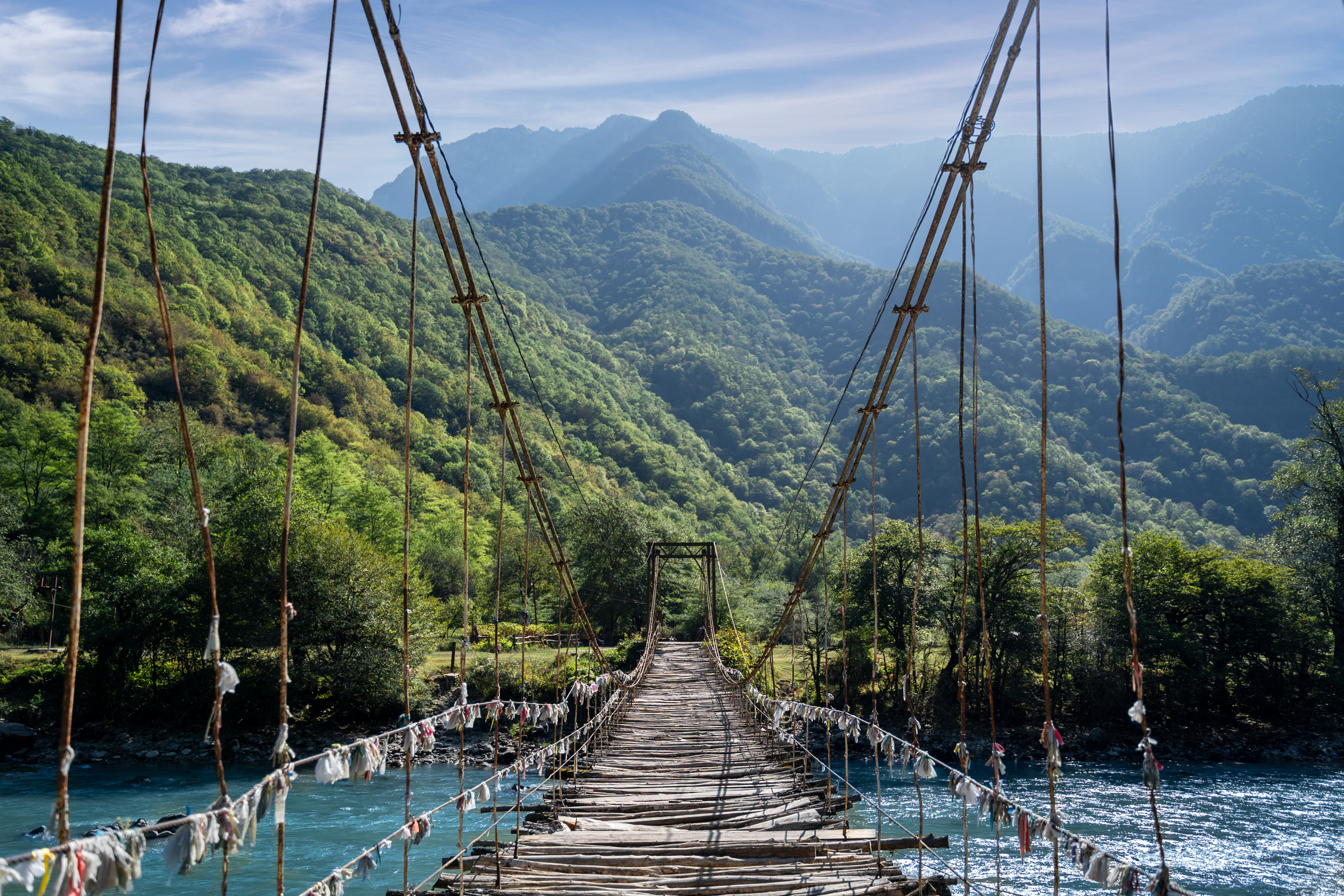 Abhazia | Bridge on the Ritsa Lake