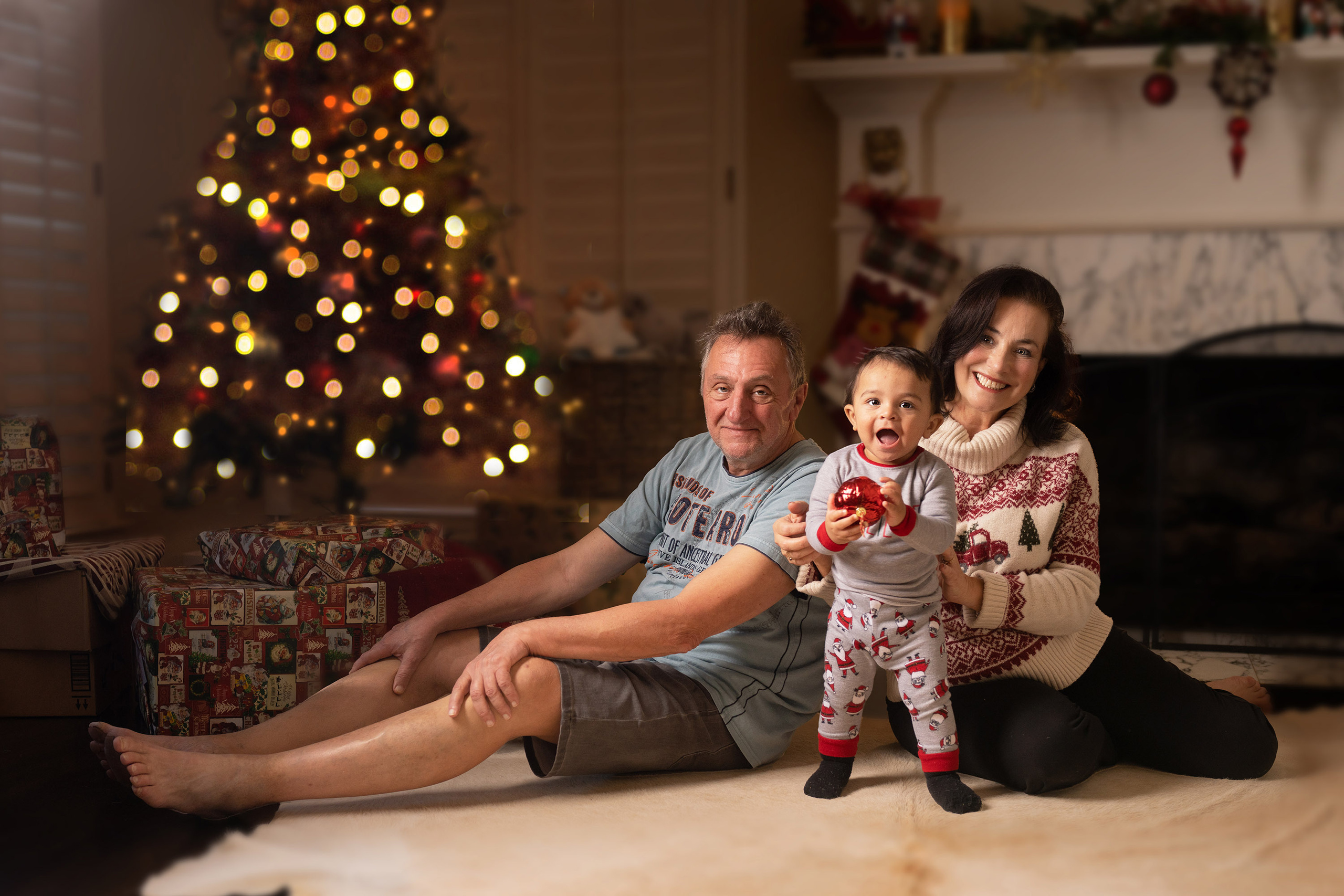 New Year photo sessions 2021. Photographer Irina Kozhemyakina. Houston