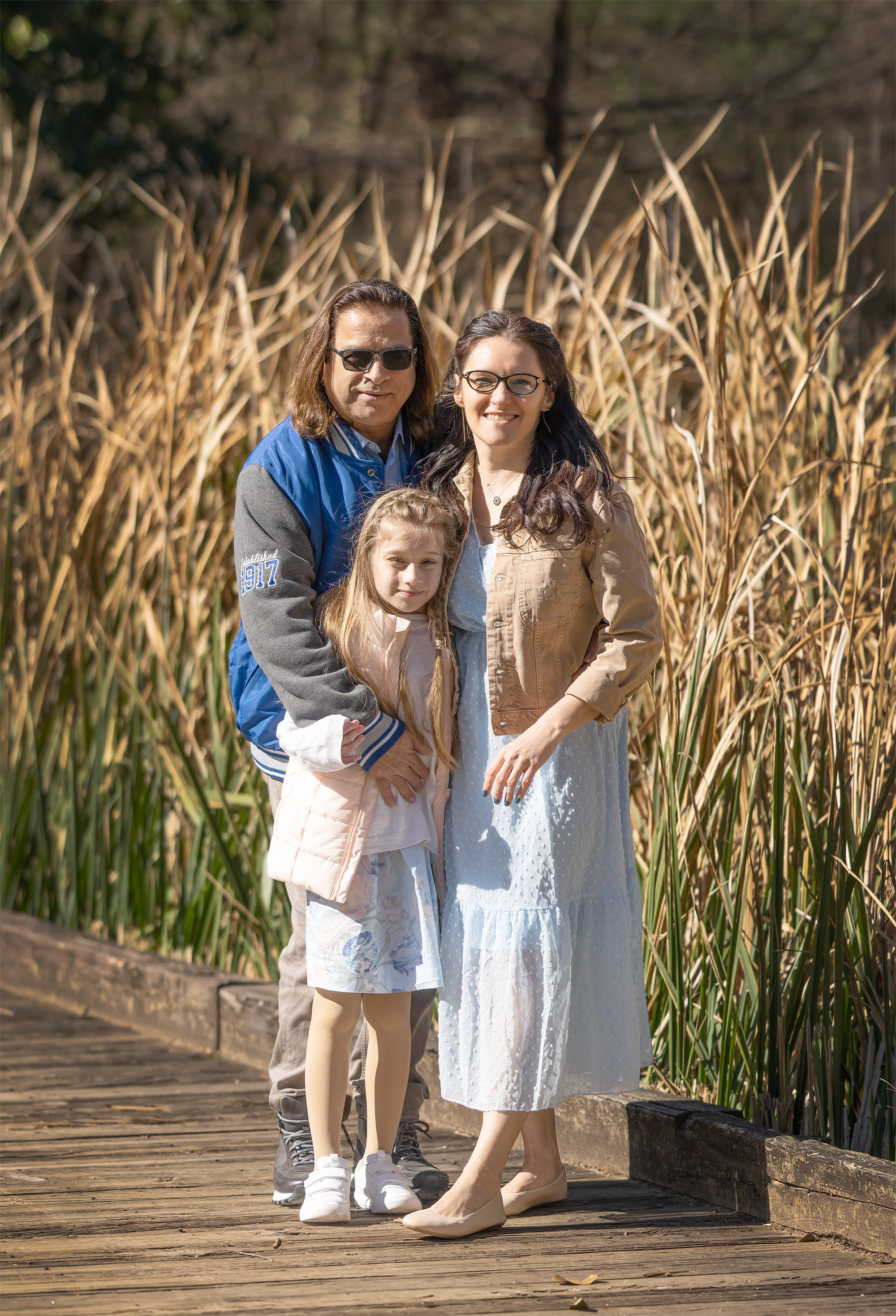 Tatyana’s family. Photographer Irina Kozhemyakina. Houston