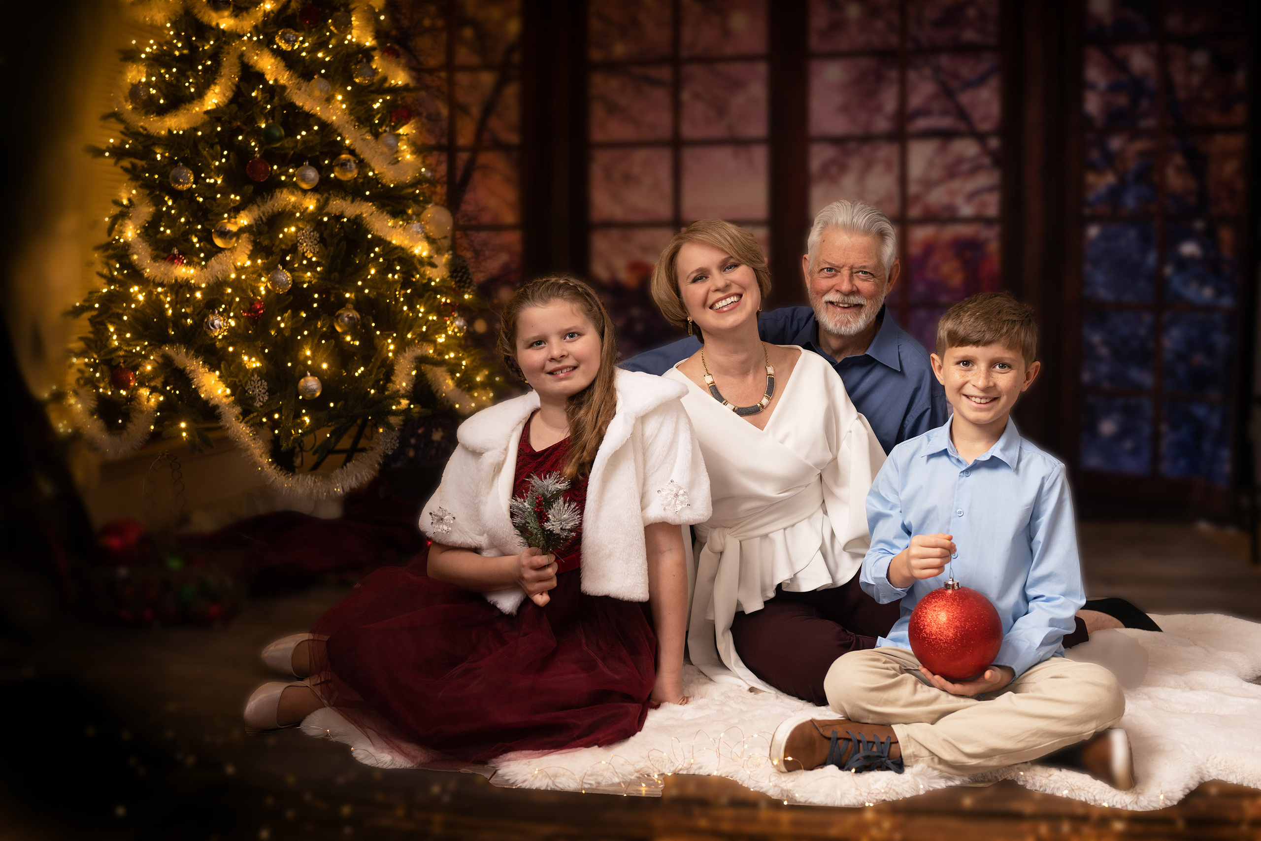 New Year photo sessions 2021. Photographer Irina Kozhemyakina. Houston