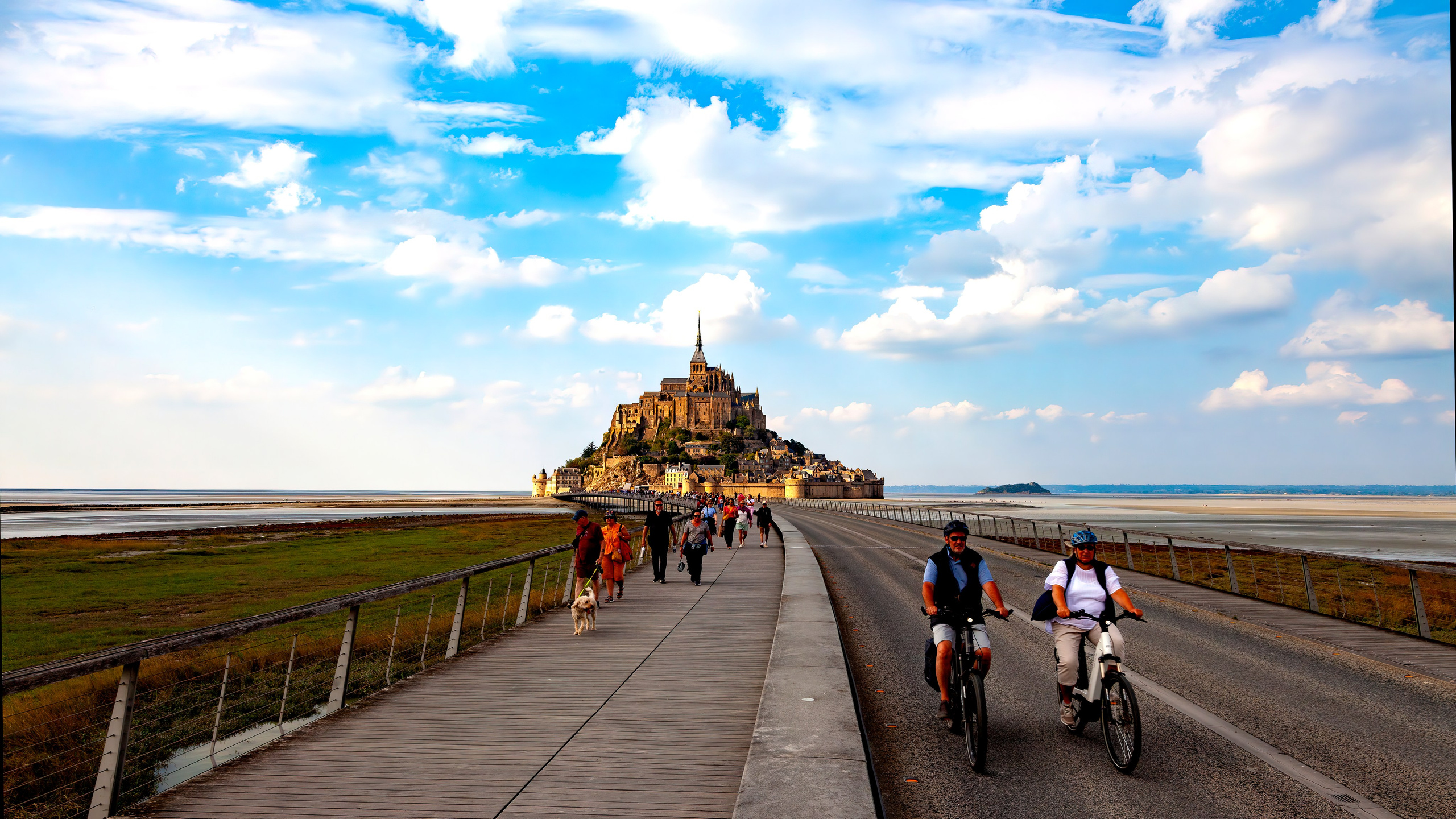 183.Abbey of Mont Saint Michel.France.20.9.2024. Путешествия в формате 360......