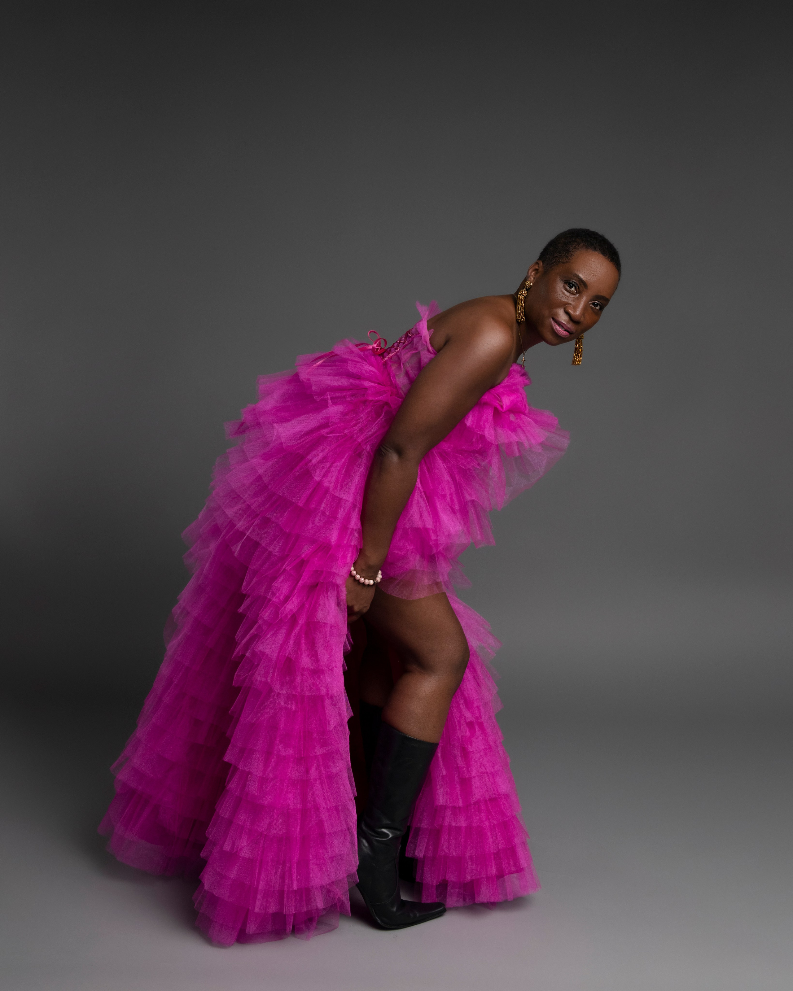 Portrait session at studio