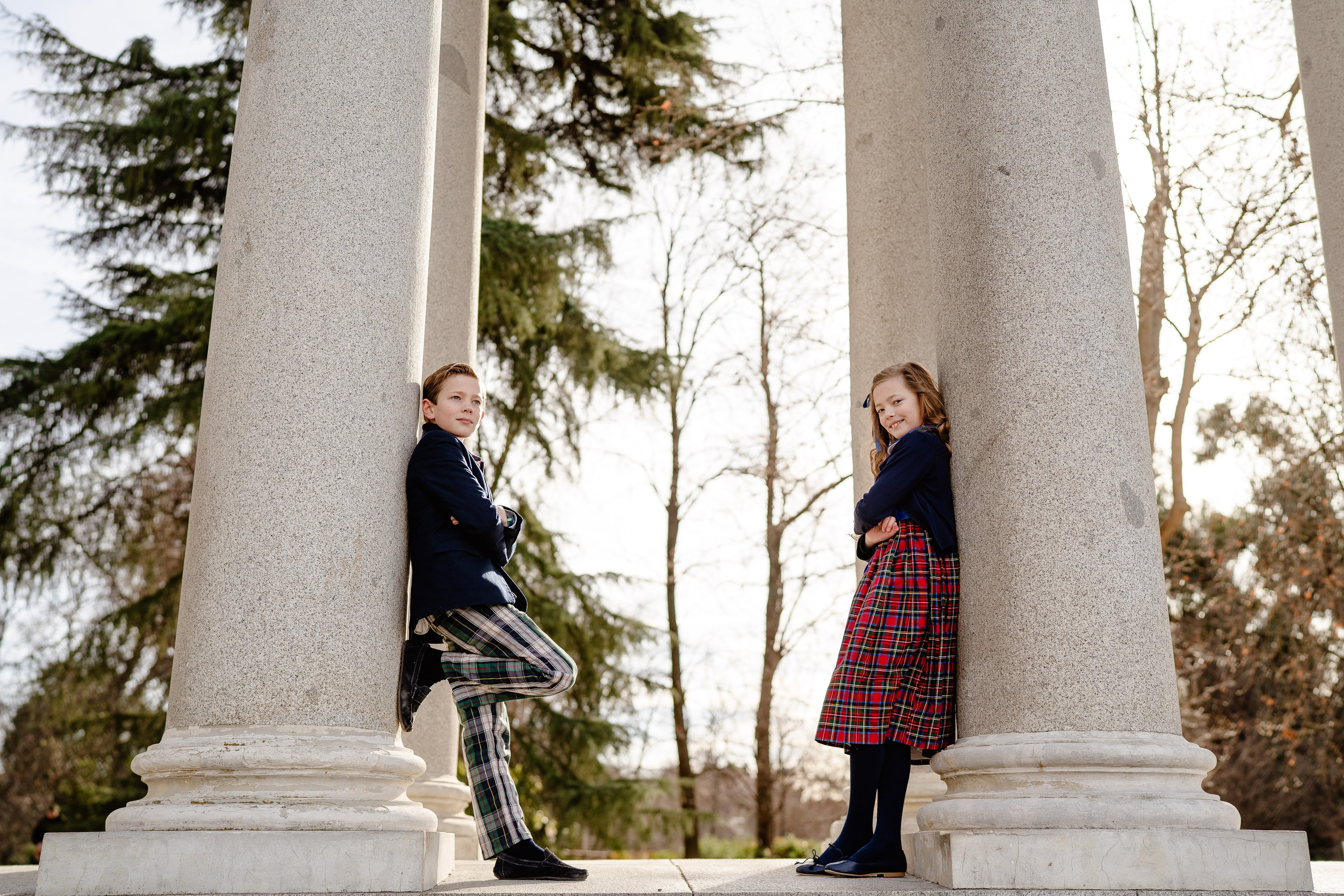 Family photoshoot in Retiro Park. Madrid Photographer for Proposals, Engagements & Families | Anya Petrova