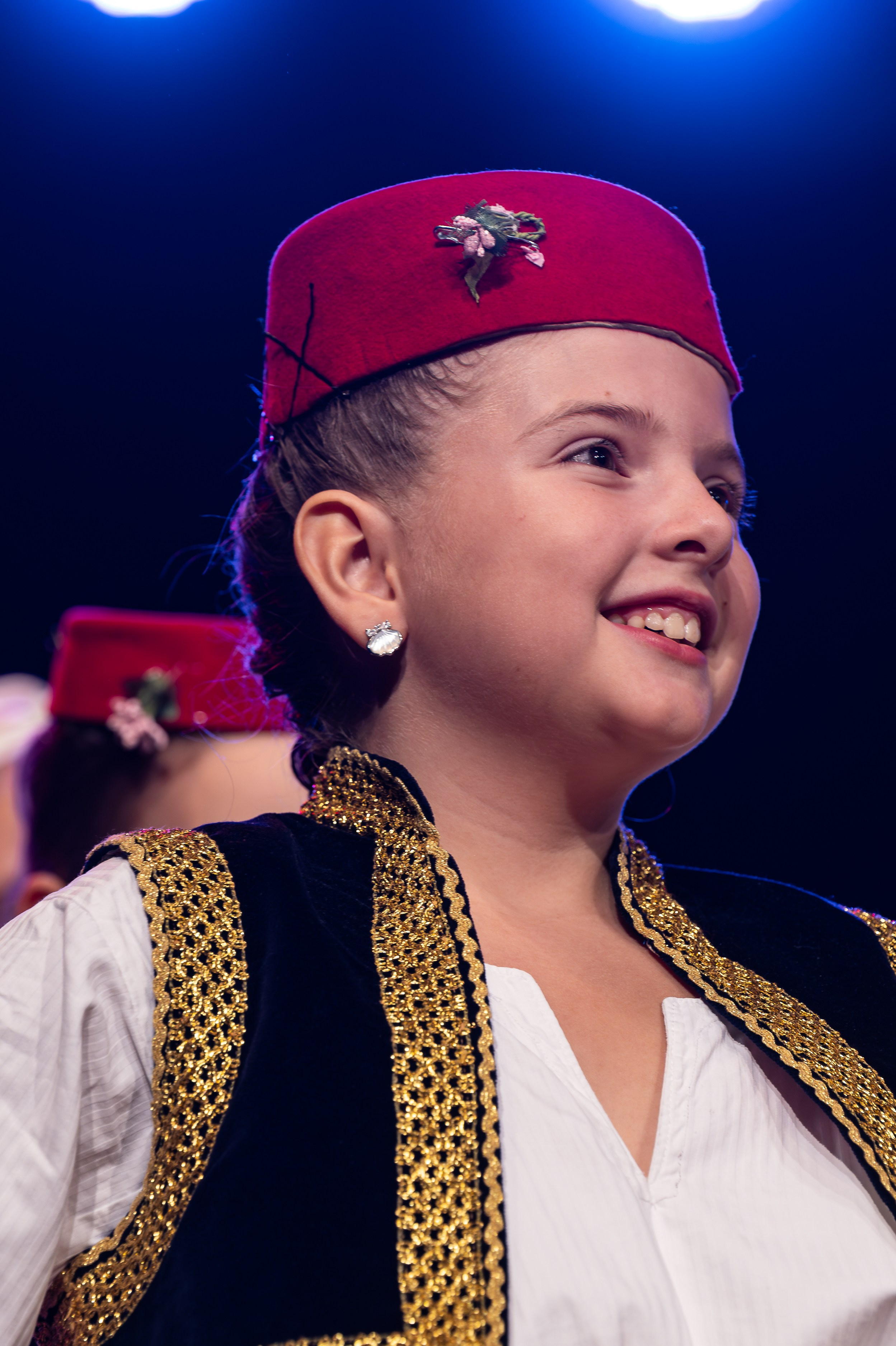 Nastup folklorne sekcije RKUD Proleter u Domu Mladih.